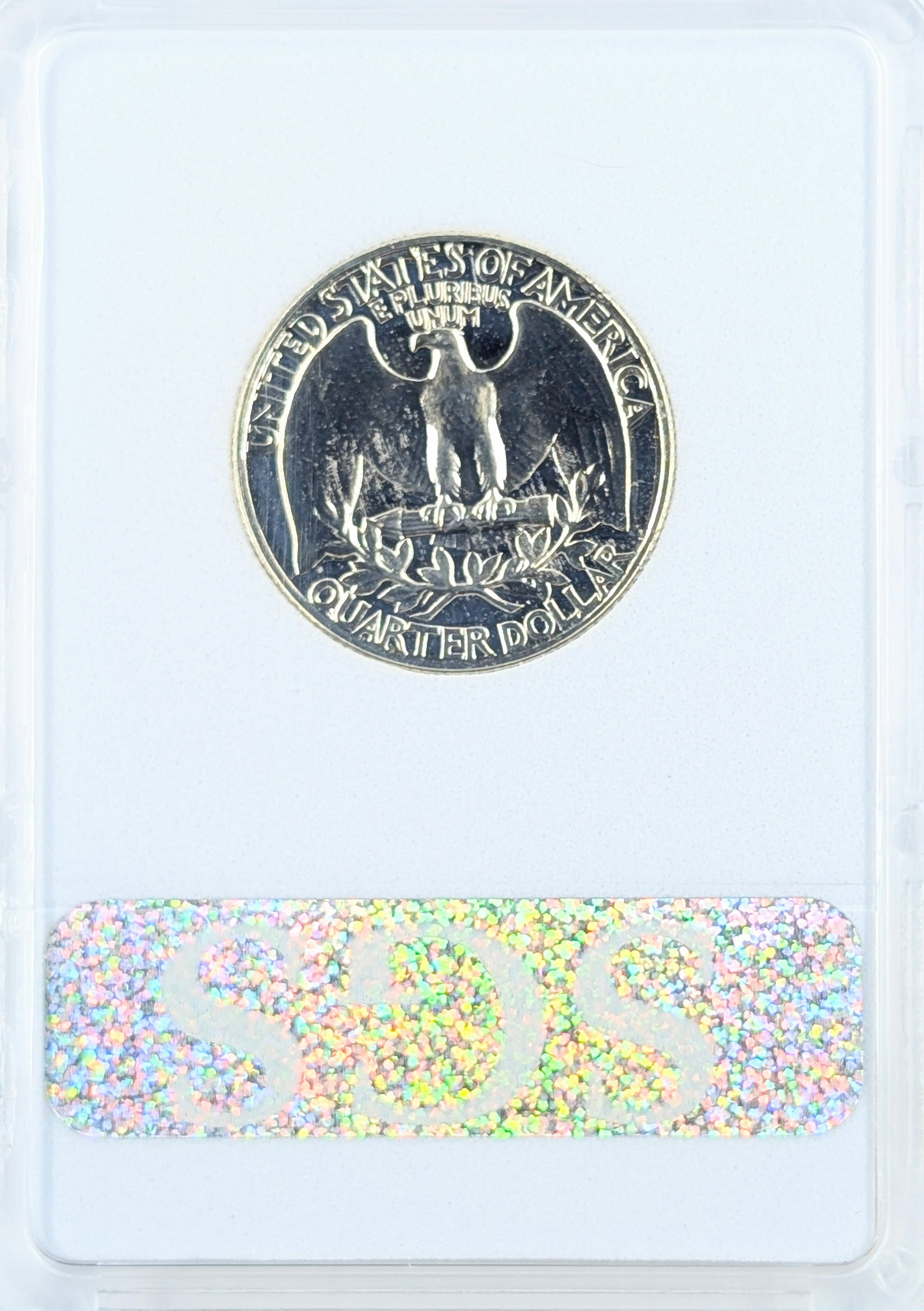 SGS 1963 PR70 Silver Washington Quarter - 2