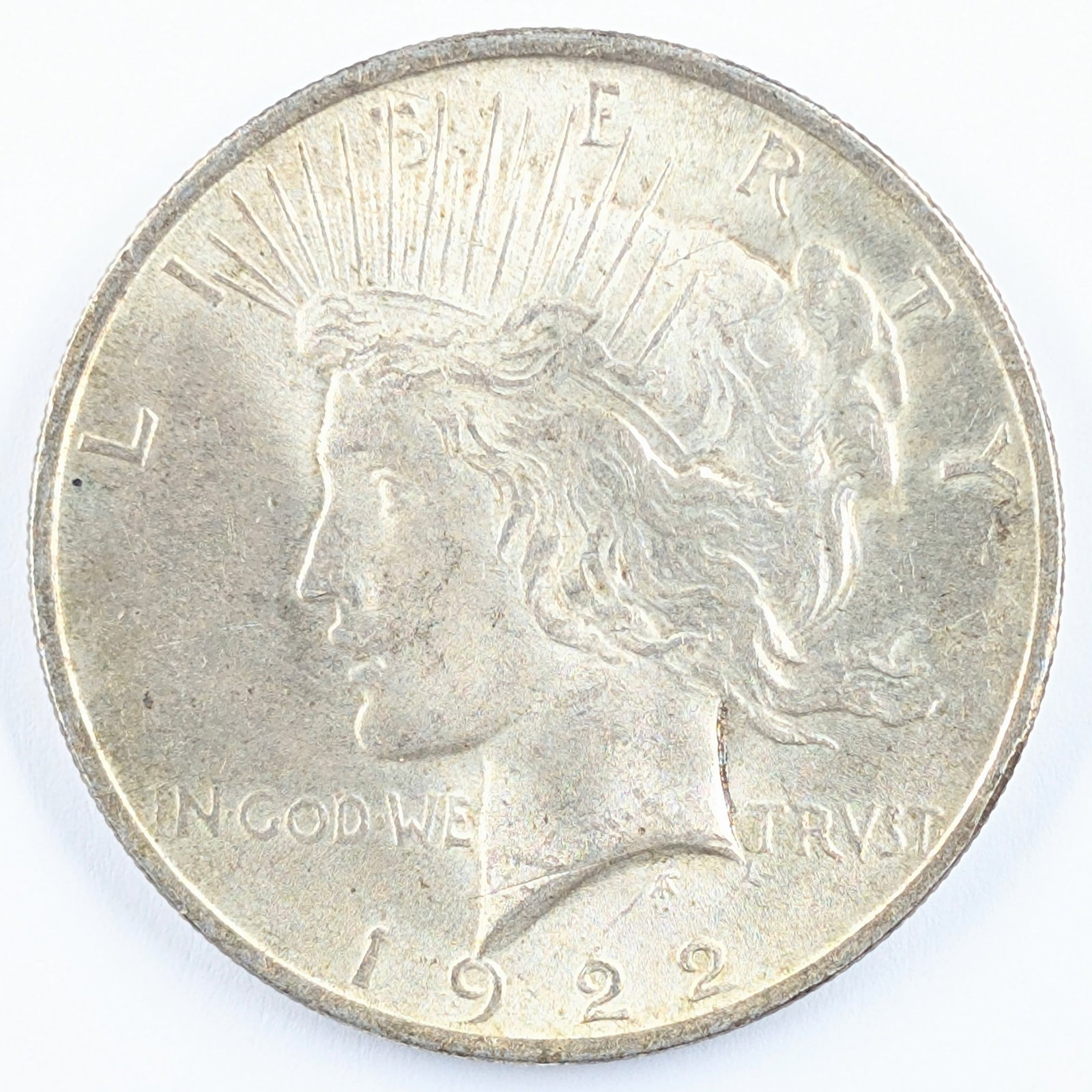 1922 Silver Peace Dollar: Silver