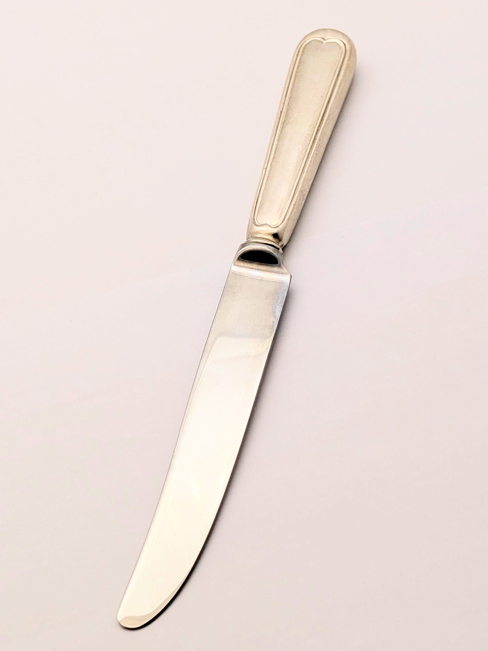 Smith Sterling Silver Handle Knife w/ Stainless Steel Blade - 3.1oz - 2