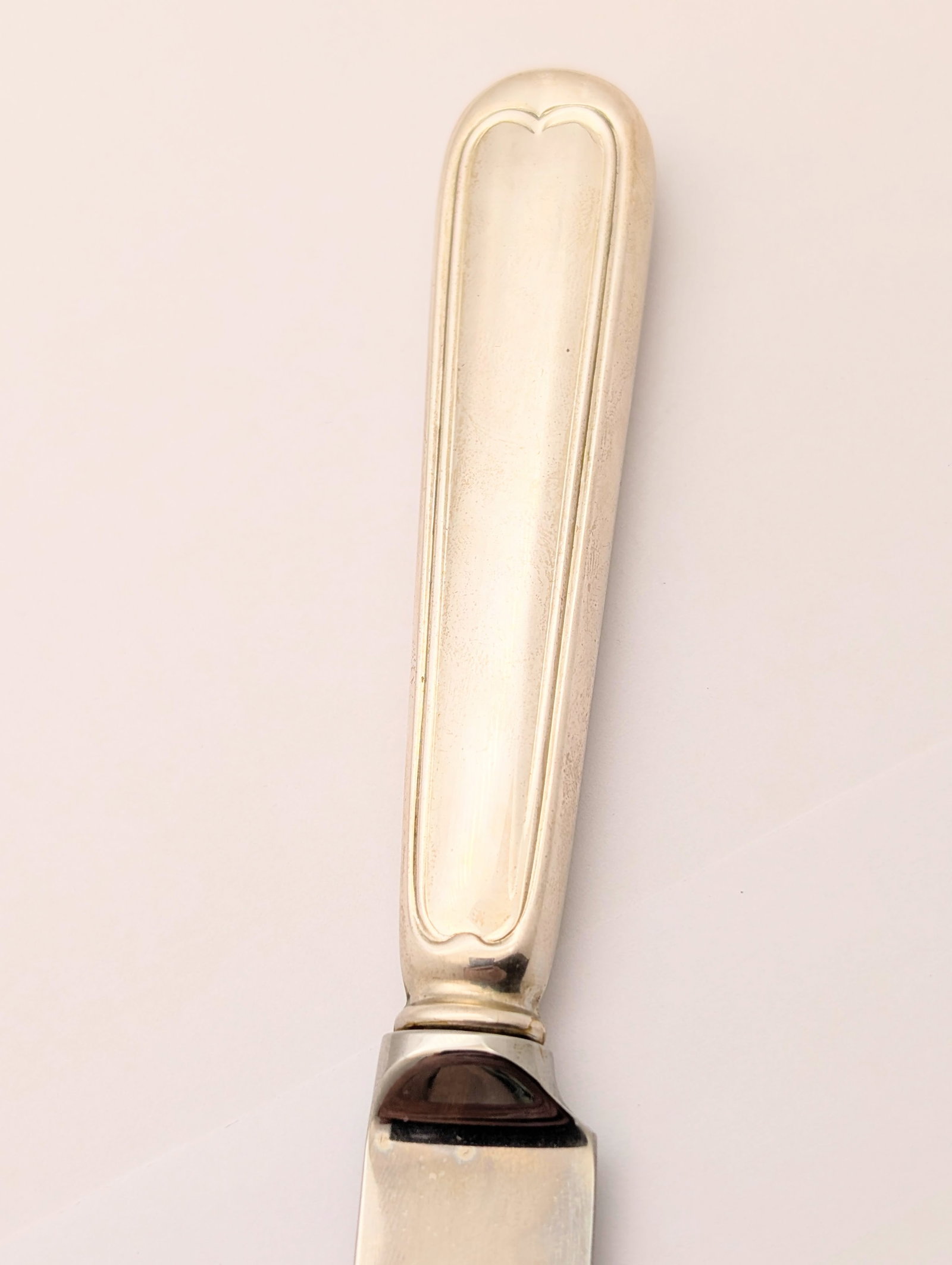 Smith Sterling Silver Handle Knife w/ Stainless Steel Blade - 3.1oz - 3
