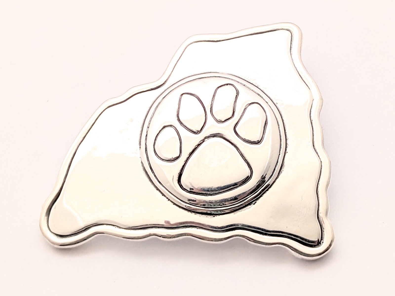 Lot of 3 Clemson Tigers Pendants - One can also be a Brooch - 2