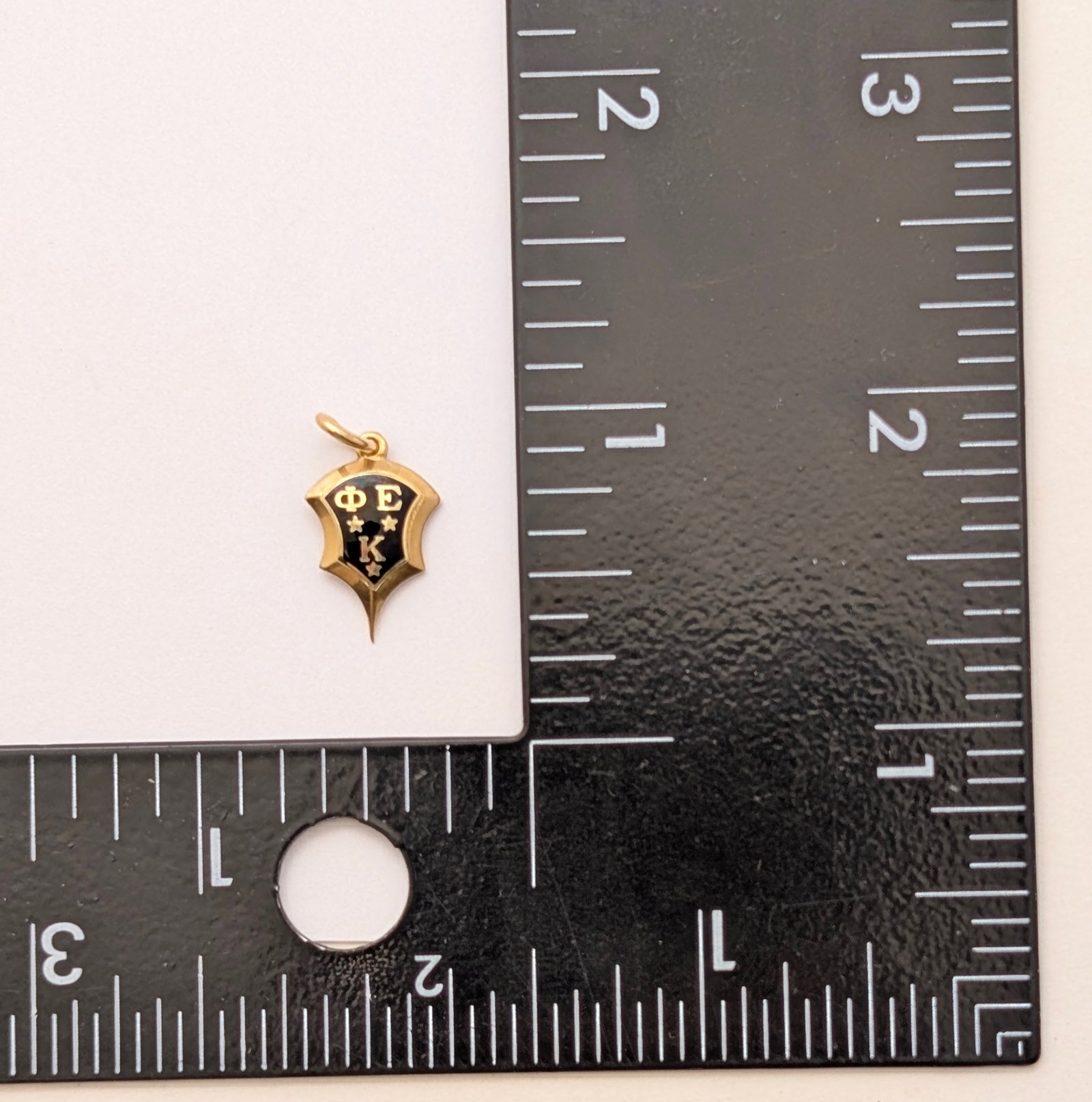 10K Gold Phi Epsilon Kappa Fraternity Pendent - 1.56g - 5