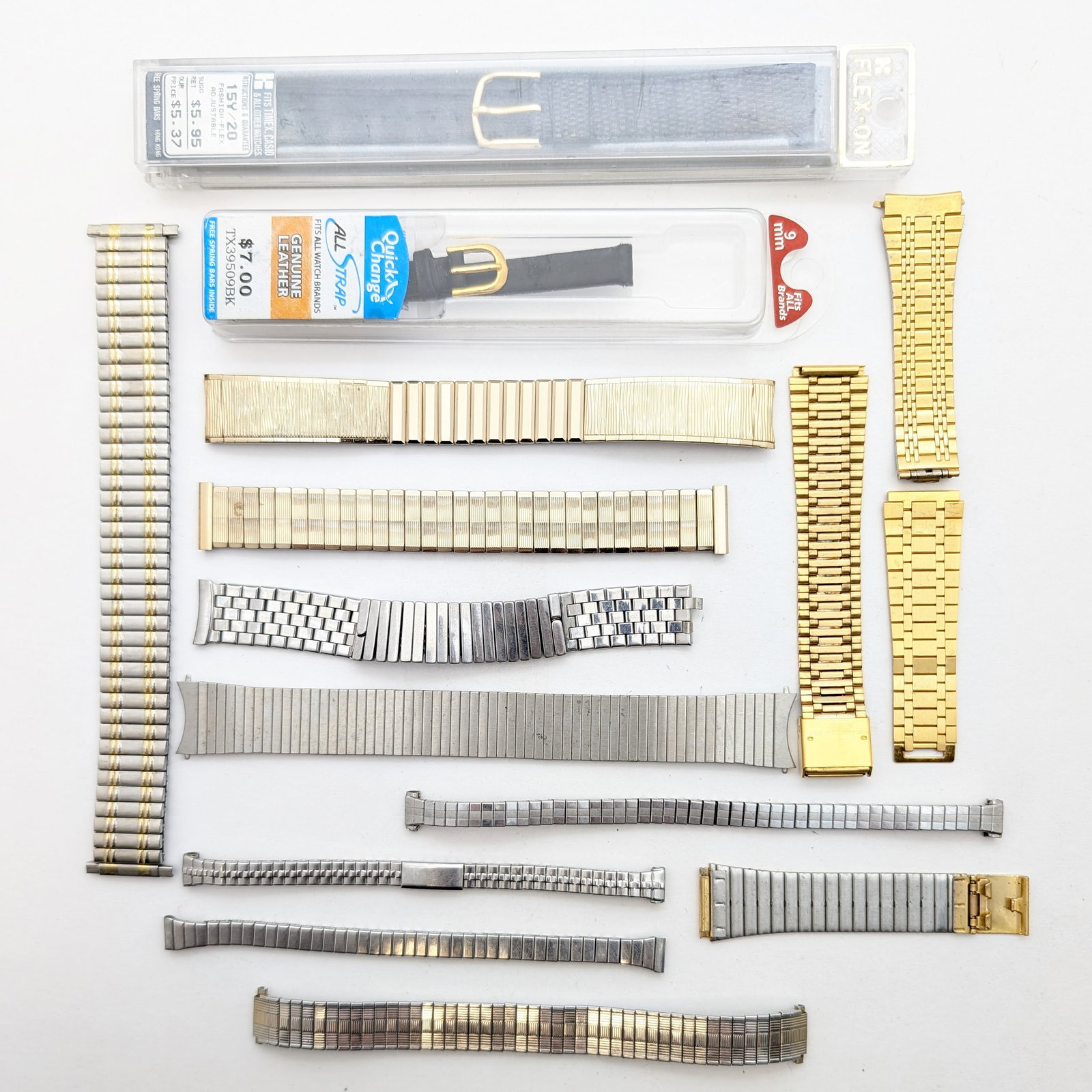 Large Lot of 14 Watch Men's & Women's Bands - Some New!: Jewelry