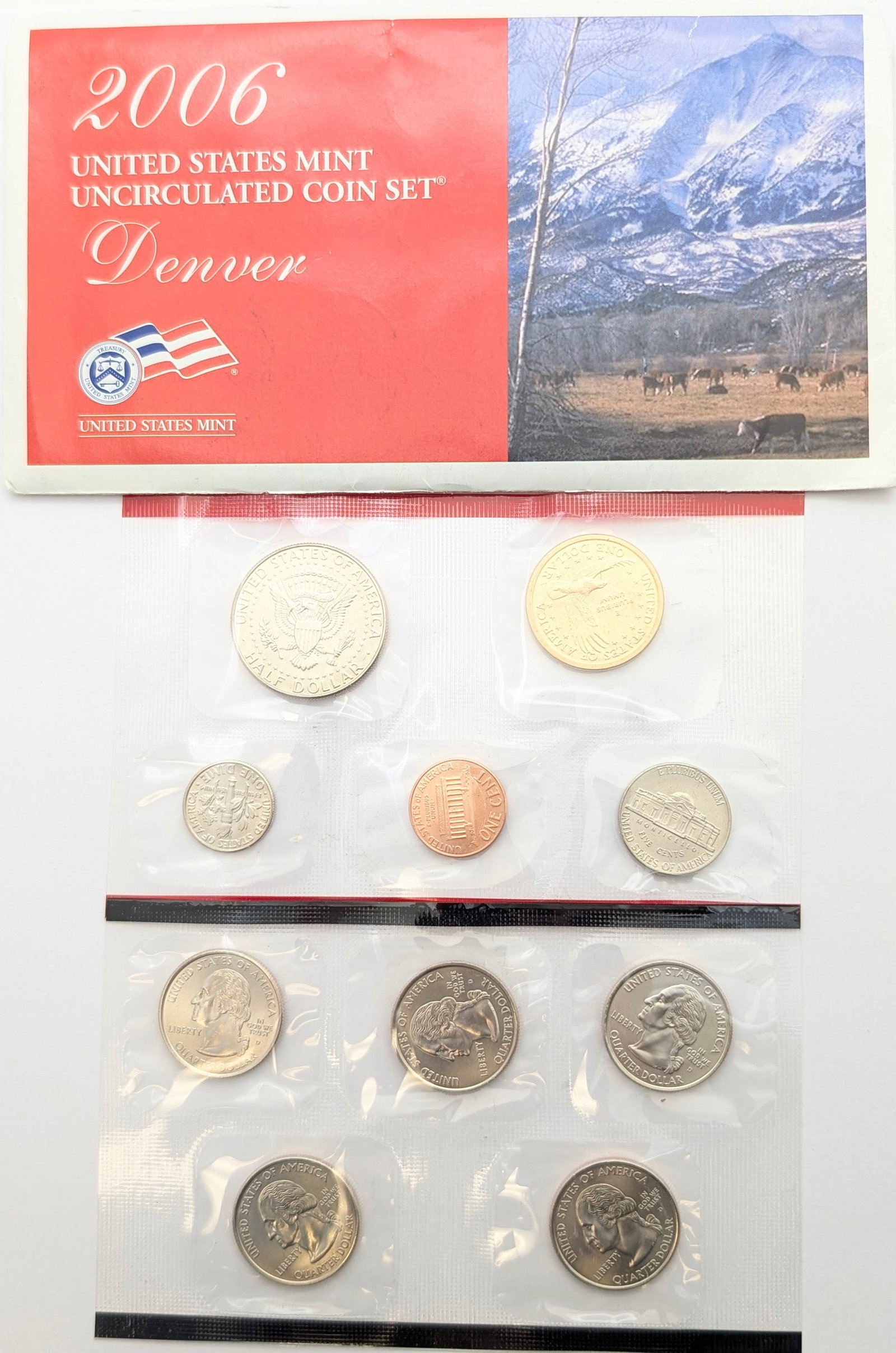 2006-D US Mint Uncirculated Coin Set - 2