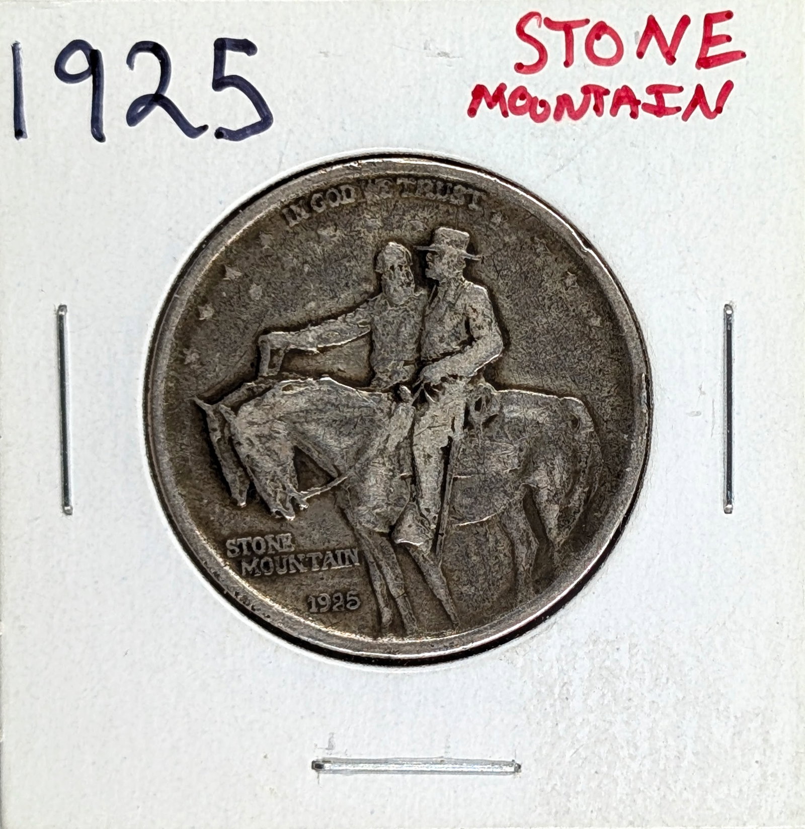 FEATURE 1925 Silver Stone Mountain Half Dollar: FEATURE Silver