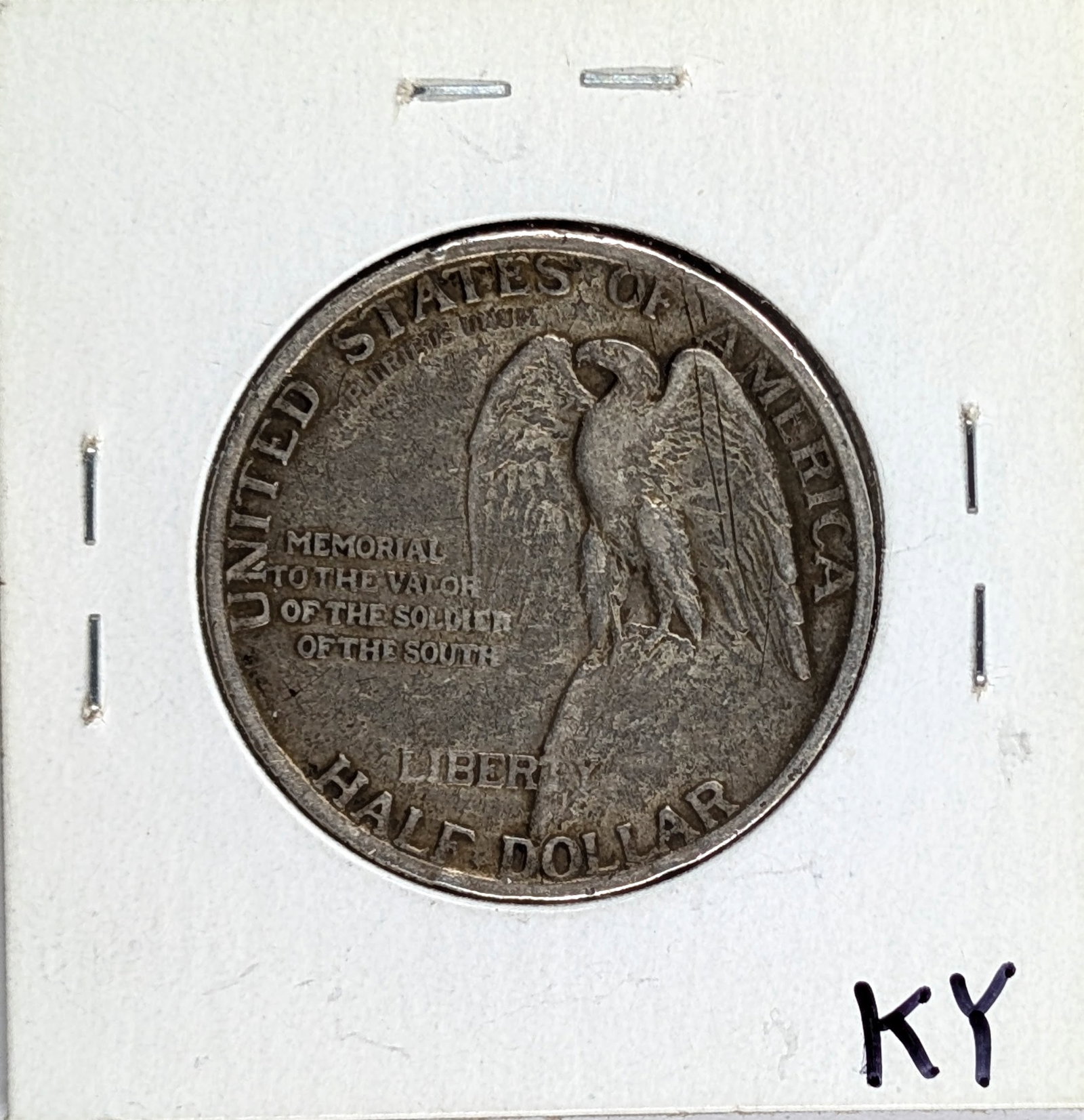 FEATURE 1925 Silver Stone Mountain Half Dollar - 2