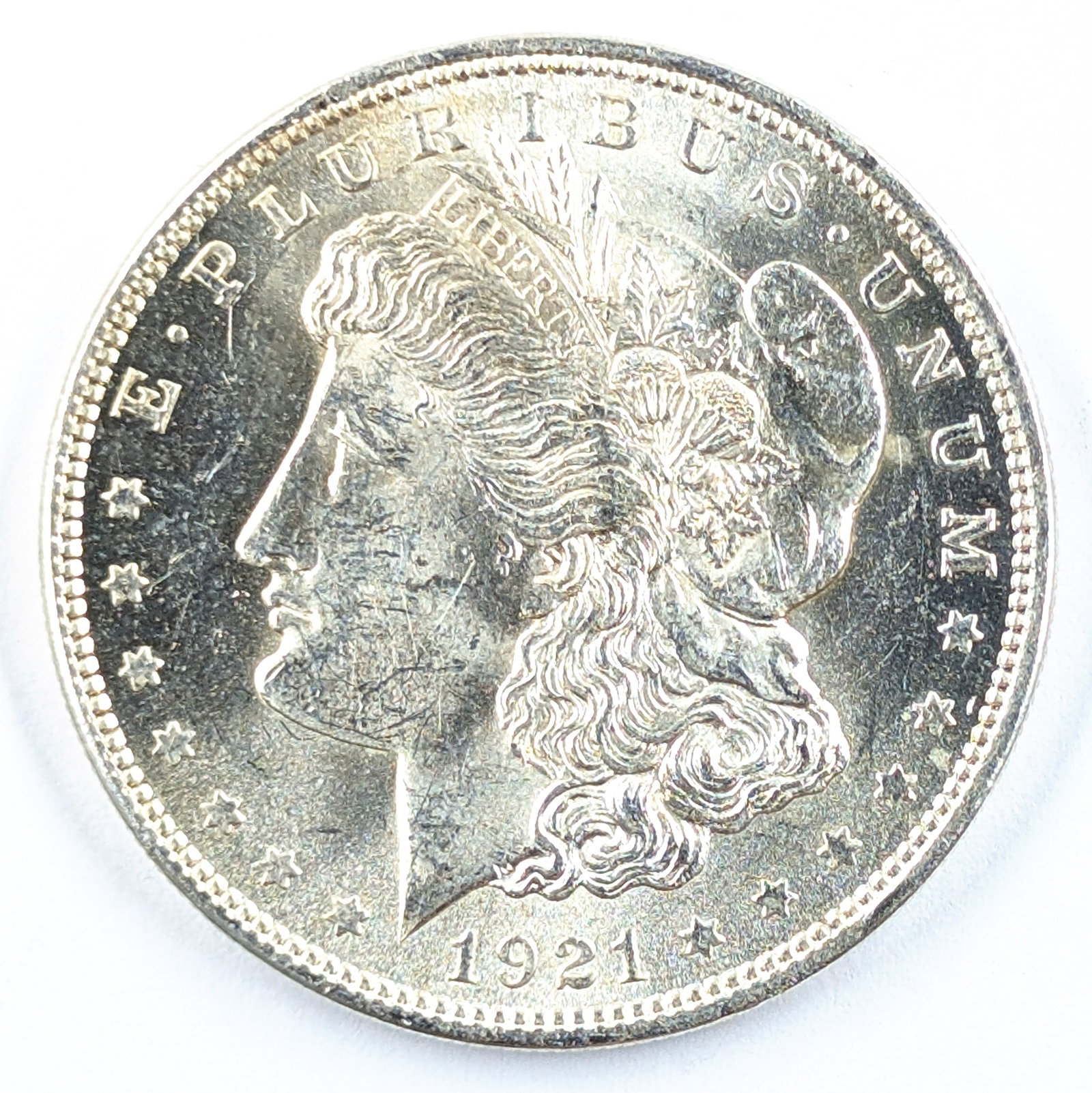 1921 Morgan Silver Dollar - AU (1 of 2)