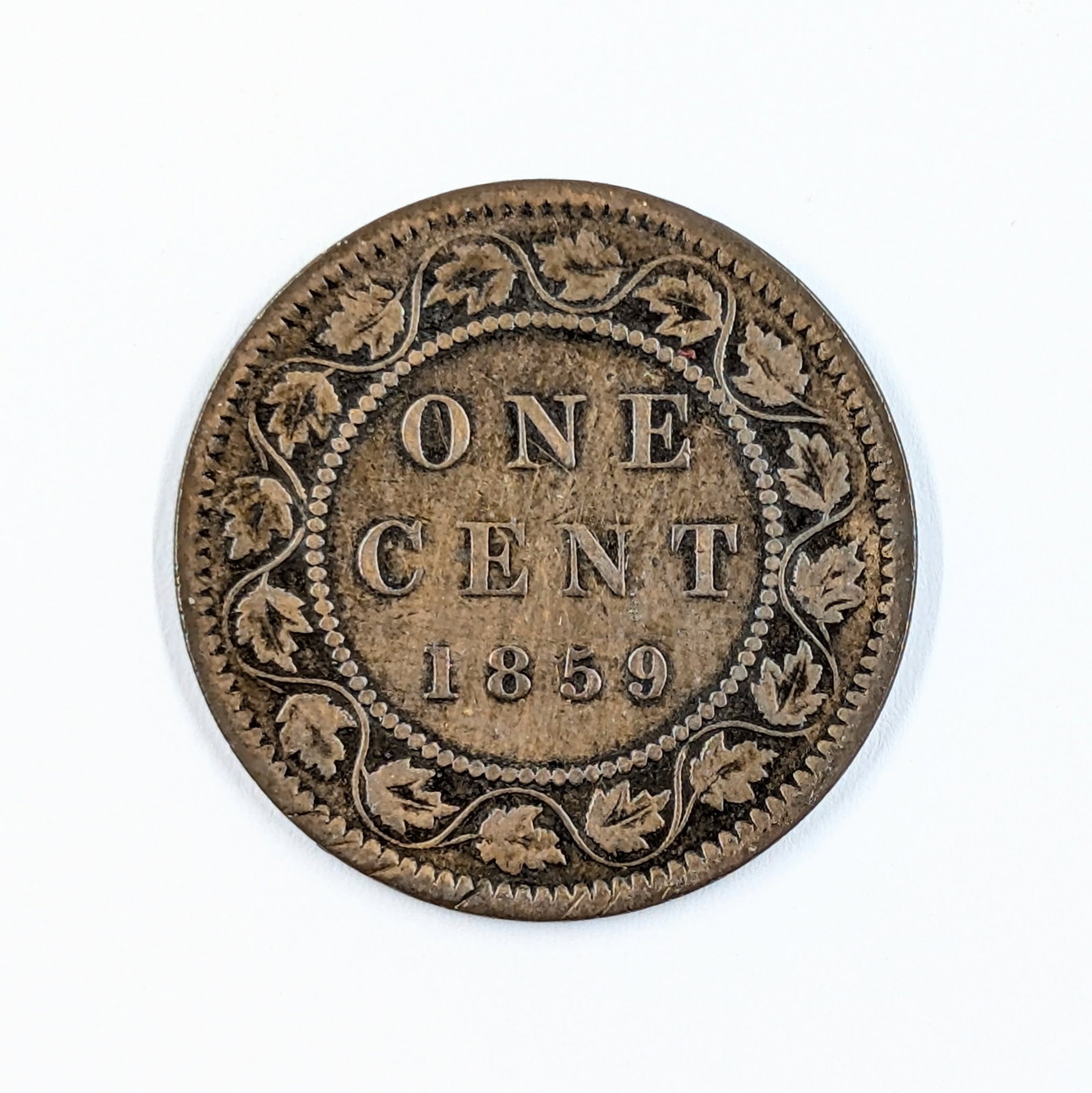 1859 Canadian Cent (1 of 2)