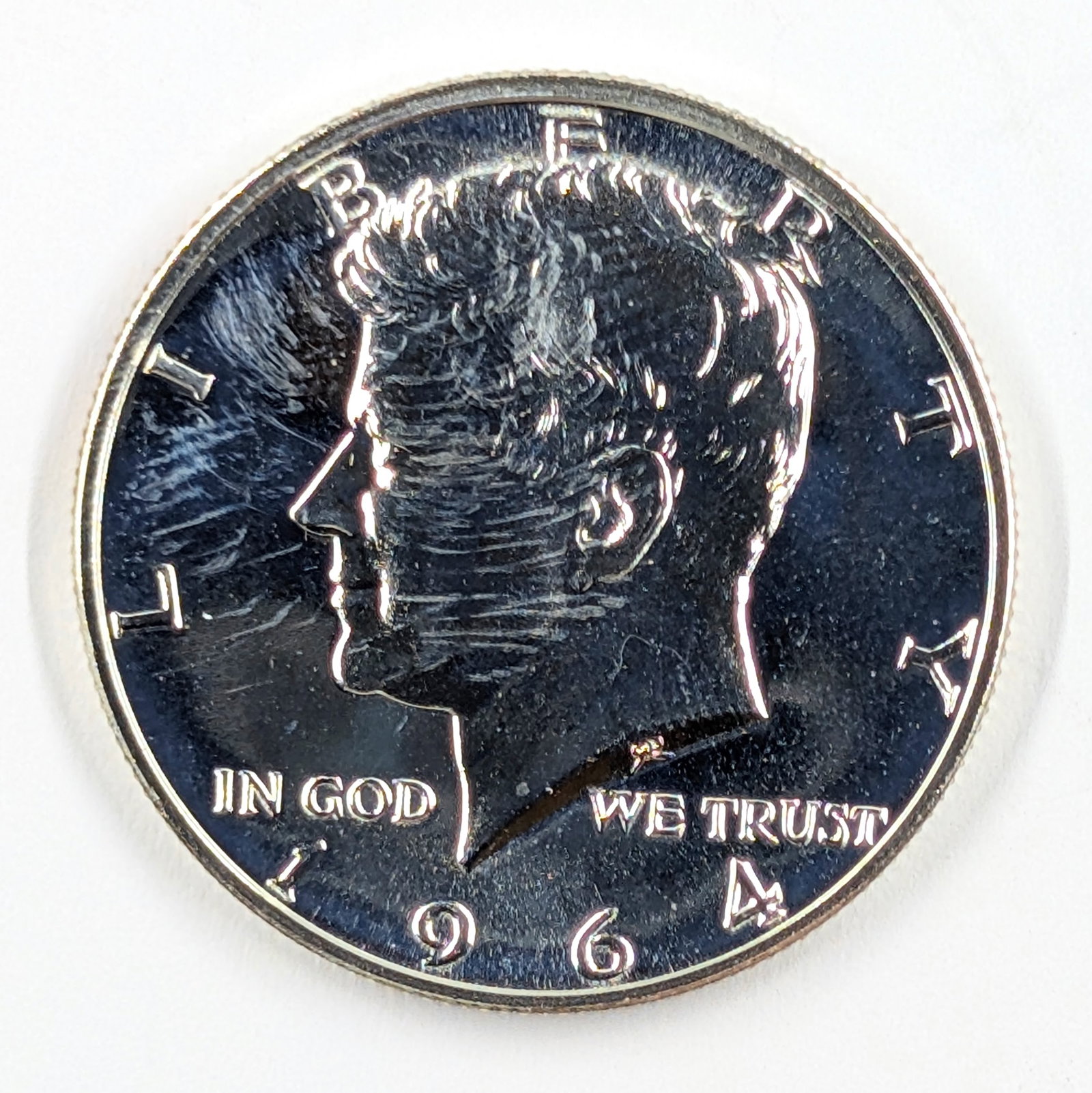 1964 Silver John F Kennedy Half Dollar - Proof: Silver