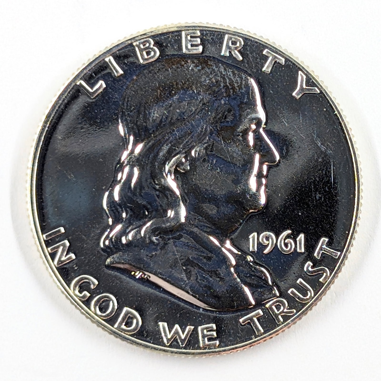 1961 Silver Franklin Half Dollar - Proof (1 of 2)