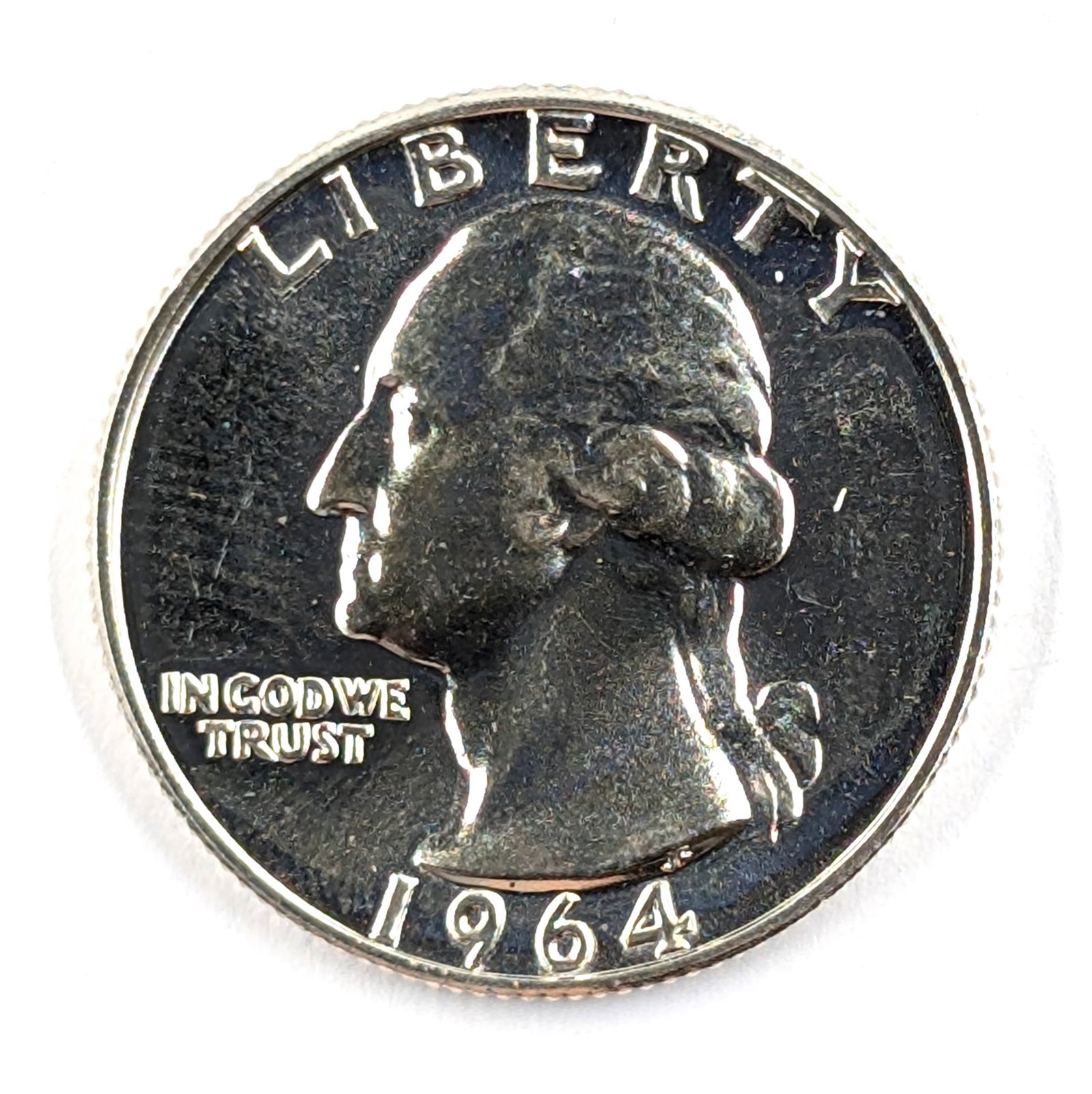 1964 Silver Washington Quarter - Proof: Silver