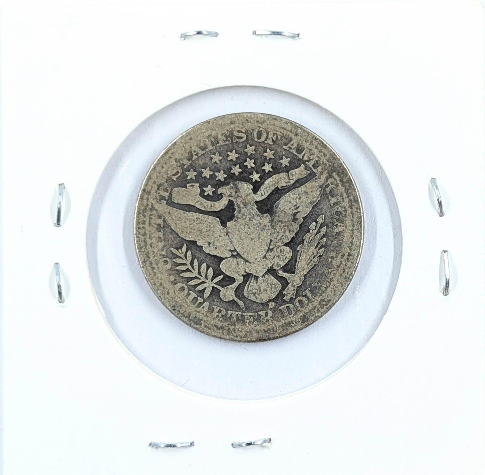 1916-D Silver Barber Quarter - 2