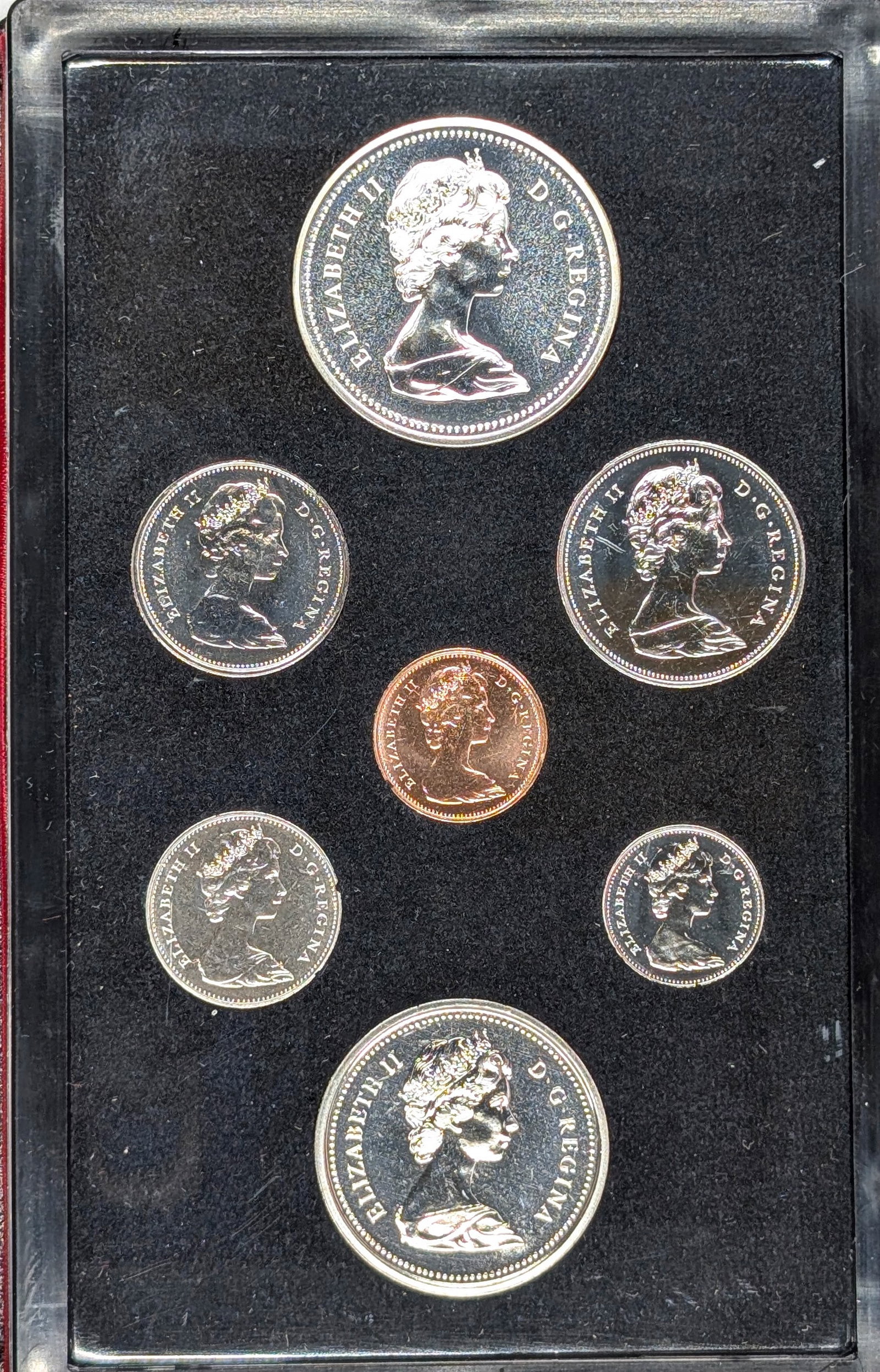 1975 Royal Canadian Mint Proof Set w/ Silver Dollar - 3