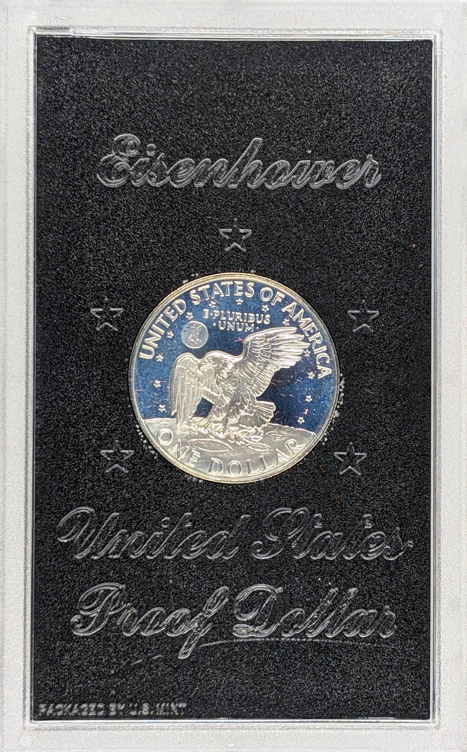 1972-S Eisenhower " Ike" Proof Silver Dollar - Toned - 3