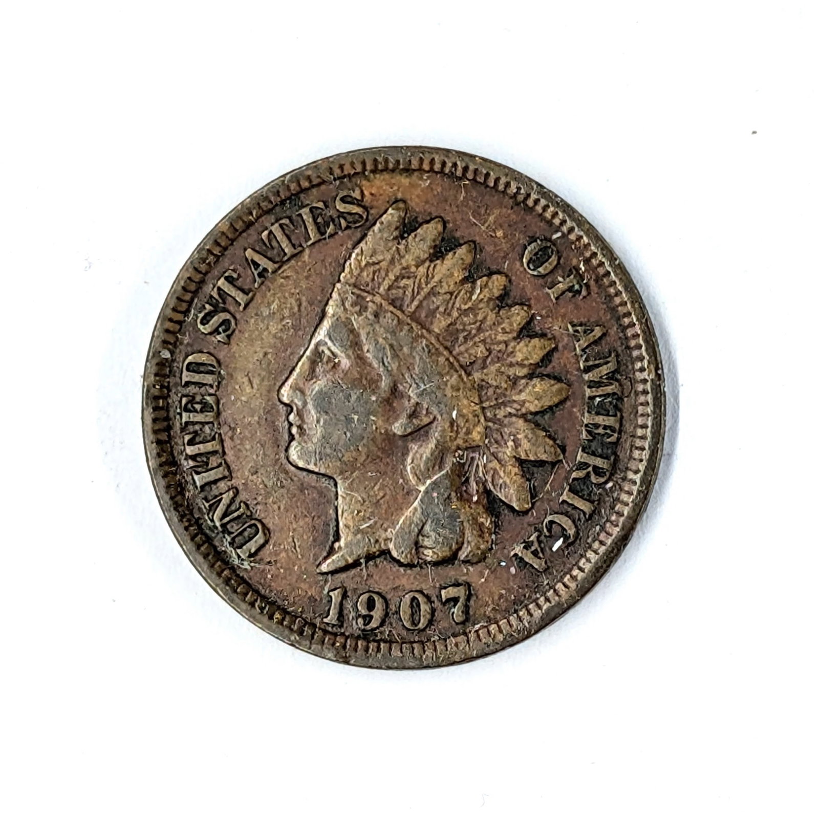1907 Indian Head Cent: Coin