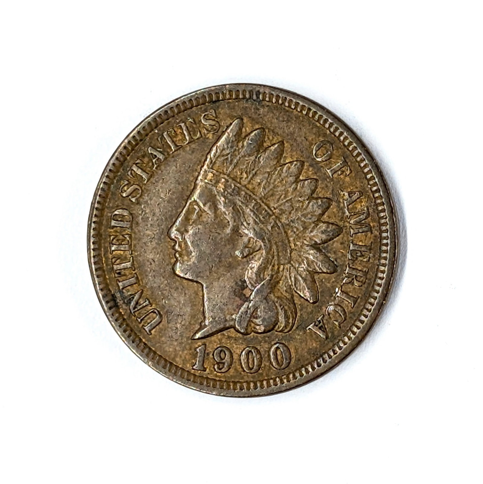 1900 Indian Head Cent - Full 'Liberty' (1 of 2)