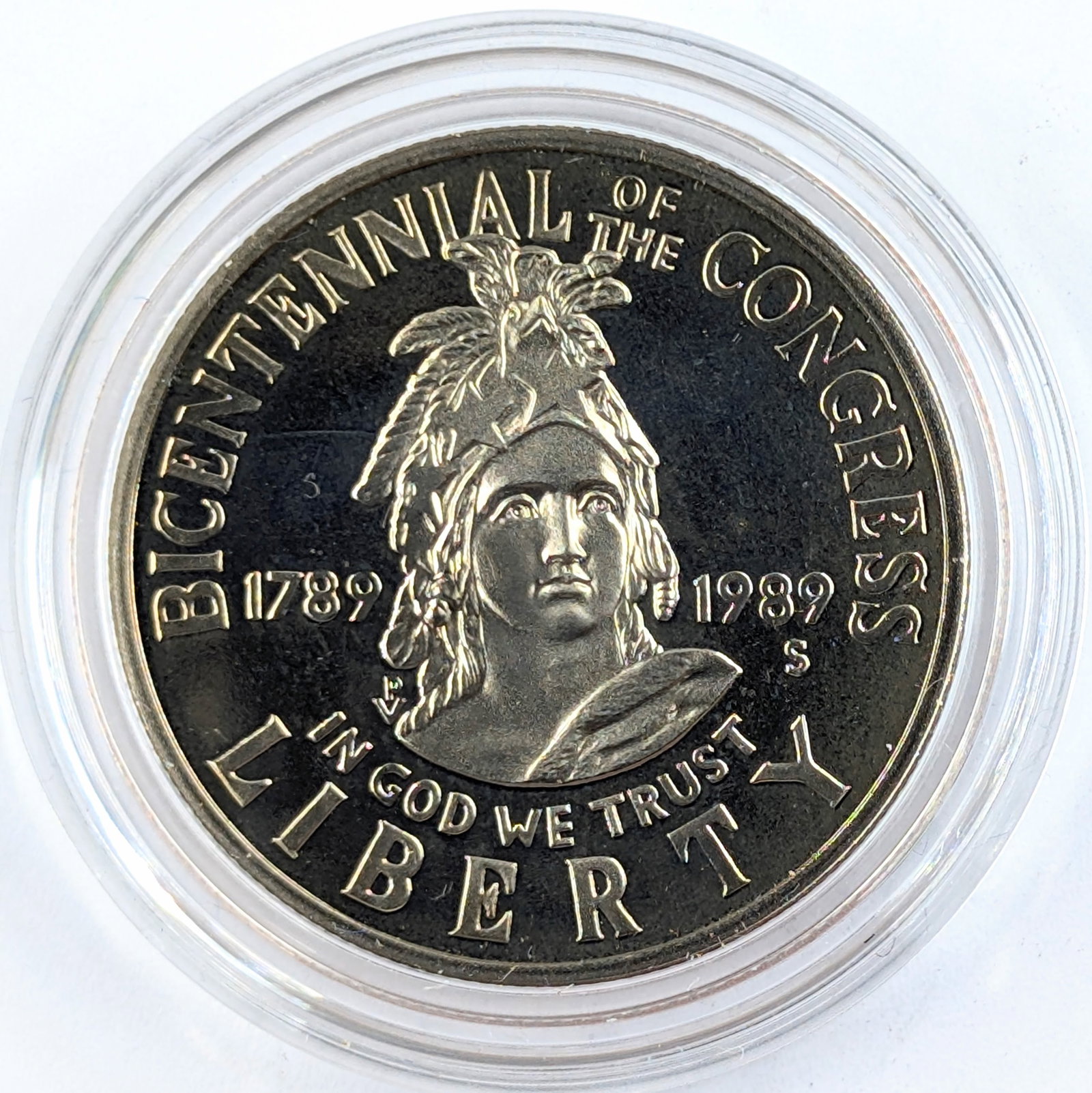 1989-S Commemorative Congress Half Dollar - Proof: Coin