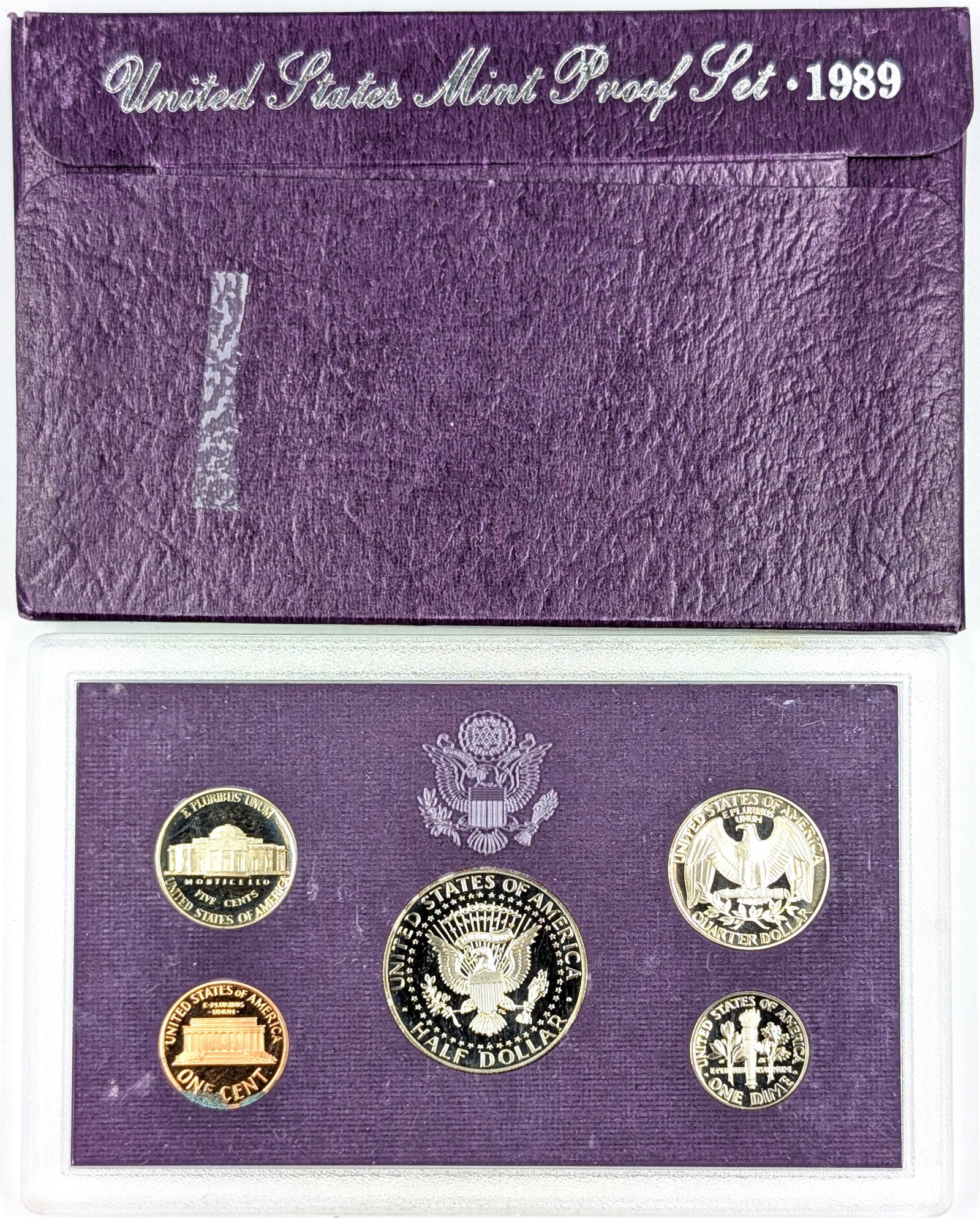 1989 US Mint Proof Set - 2