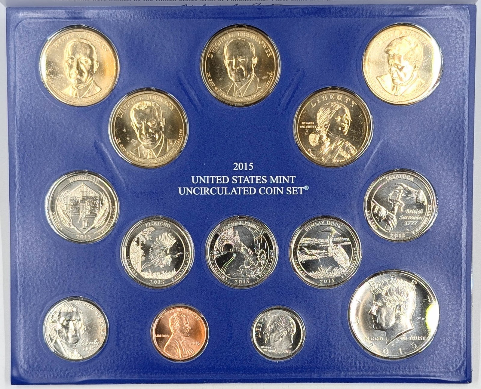 2015-P US Mint Uncirculated Coin Set: Coin