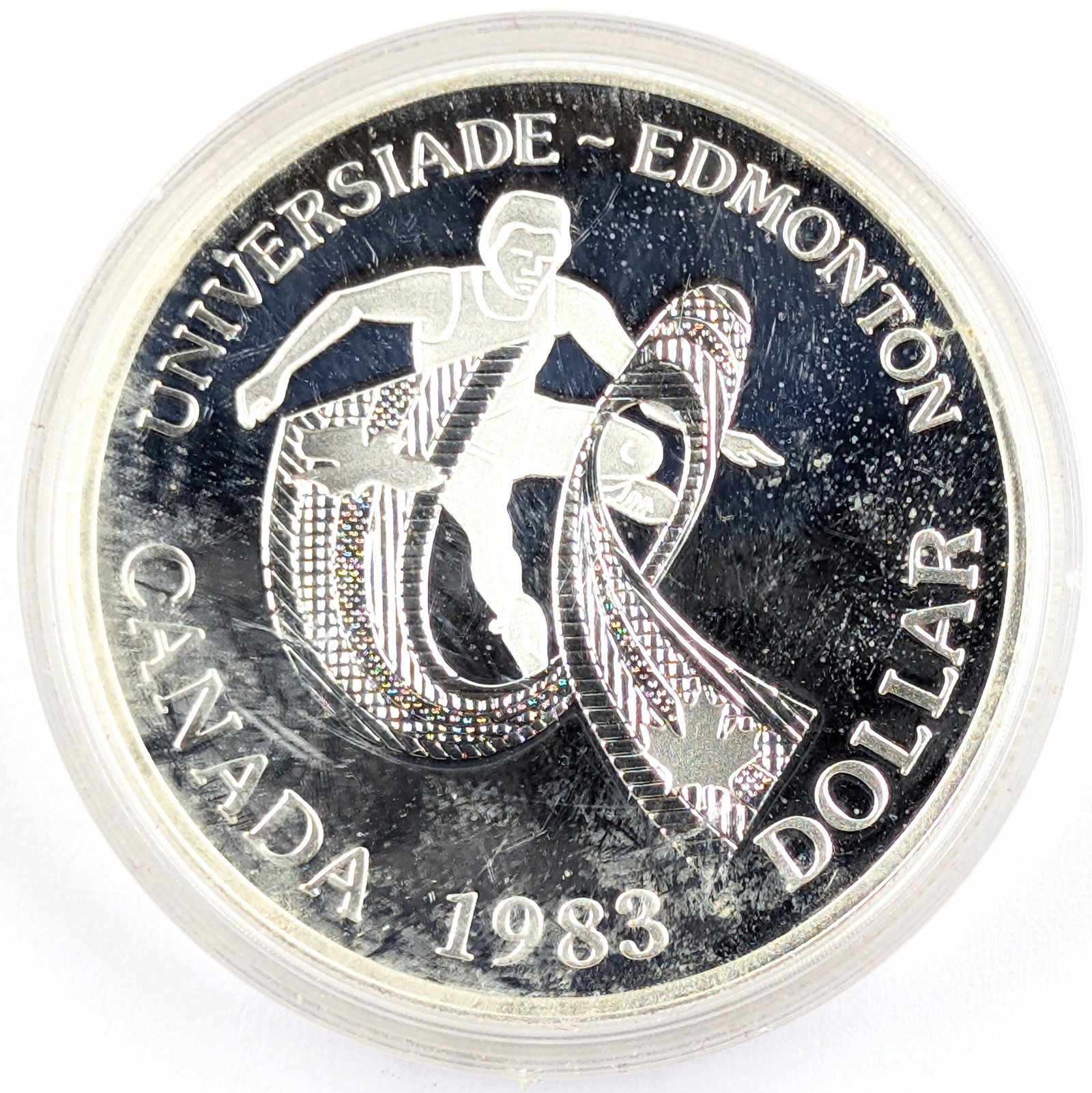 1983 Canadian Silver $1 - World University Games: 50% Silver