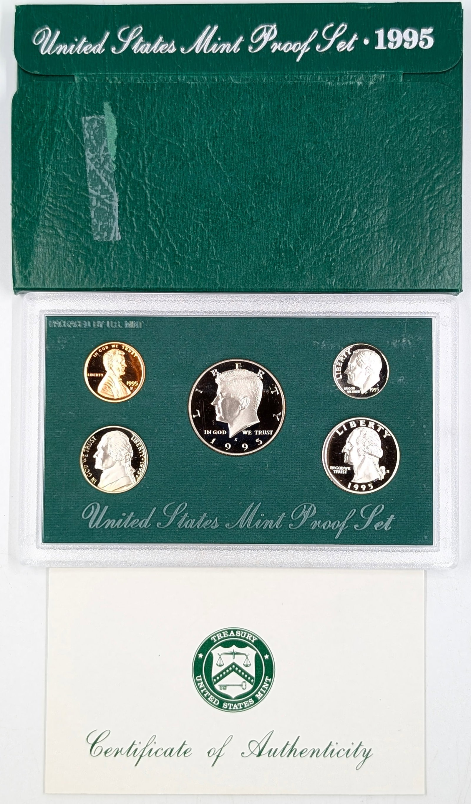 1995 US Mint Proof Set- w/COA (1 of 2)