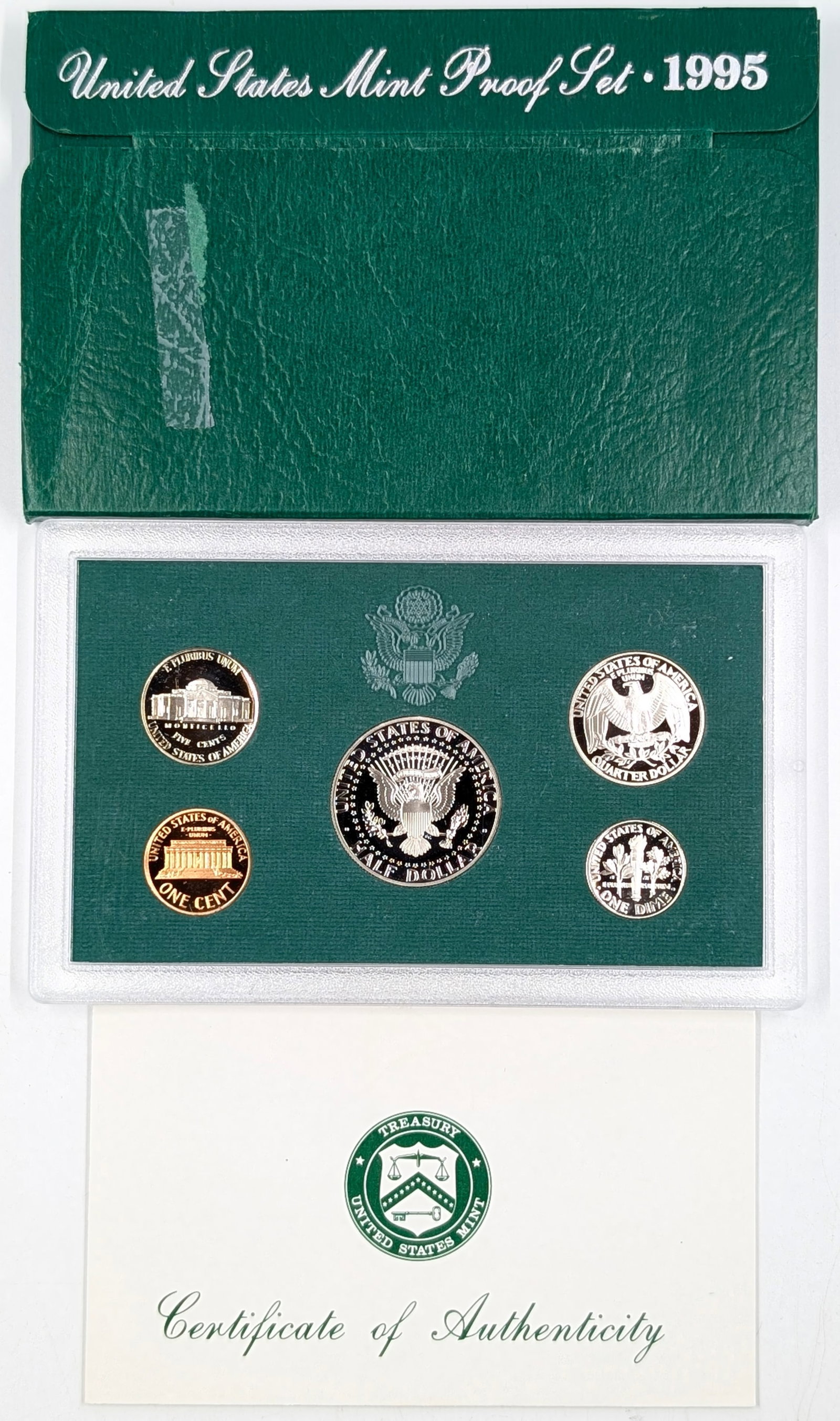 1995 US Mint Proof Set- w/COA - 2