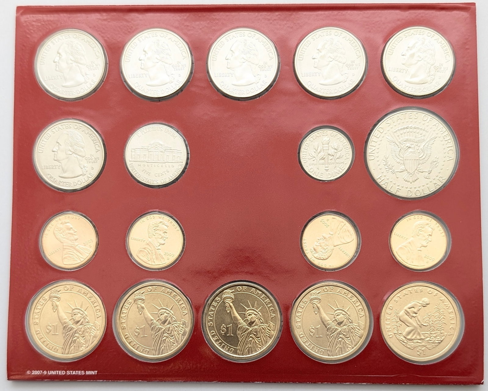 2009-D US Mint Uncirculated Coin Set - 2