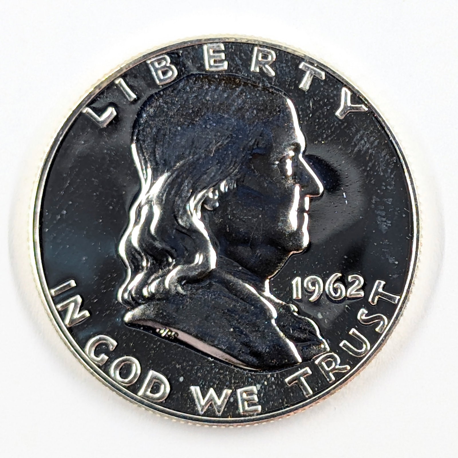 1962 Silver Franklin Half Dollar - Proof: Silver