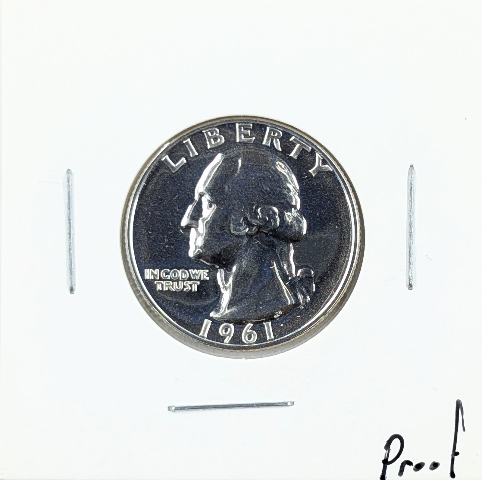 1961 Silver Washington Quarter - Proof: Silver