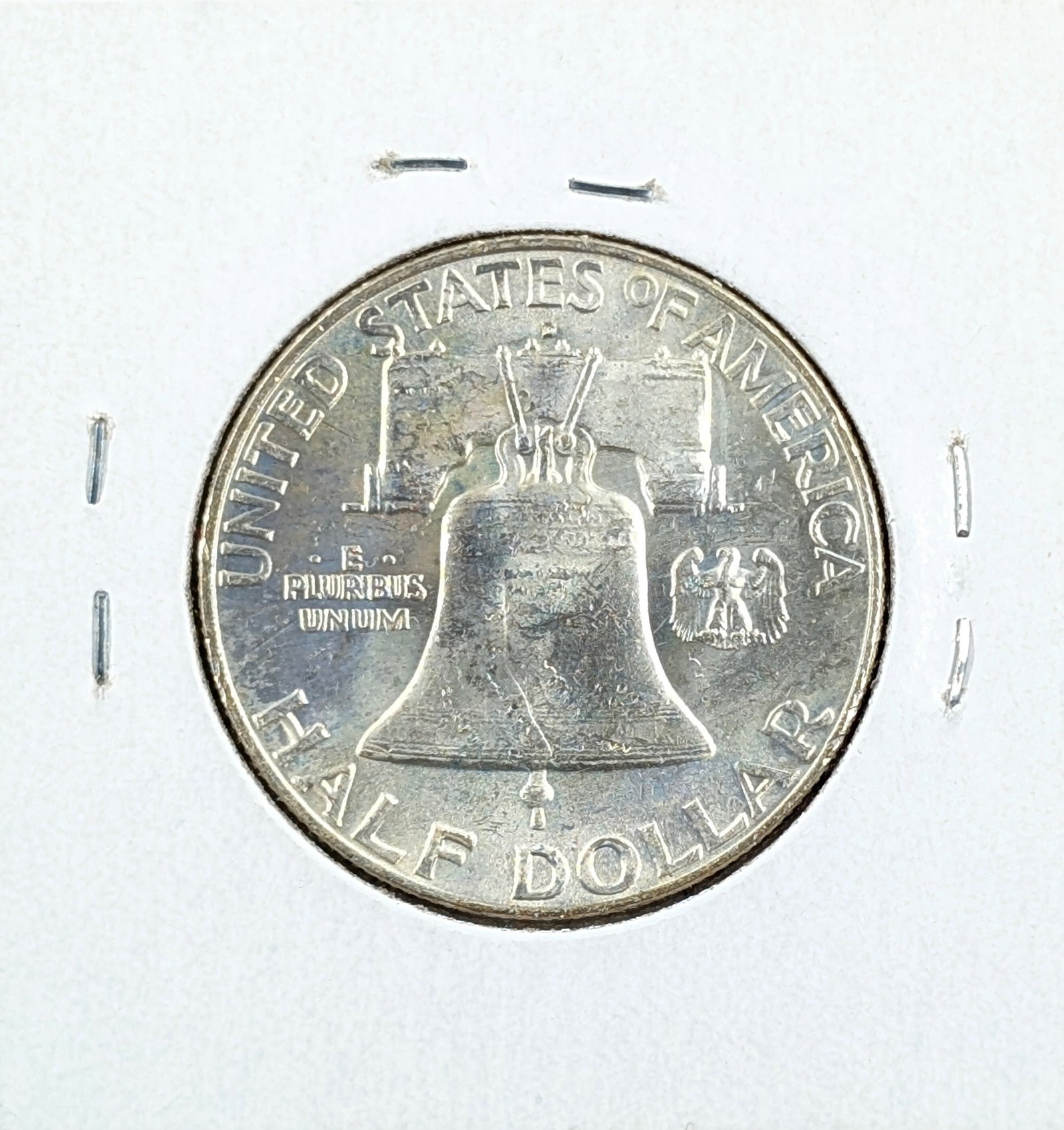 1957-D Silver Franklin Half Dollar - Uncirculated - 2