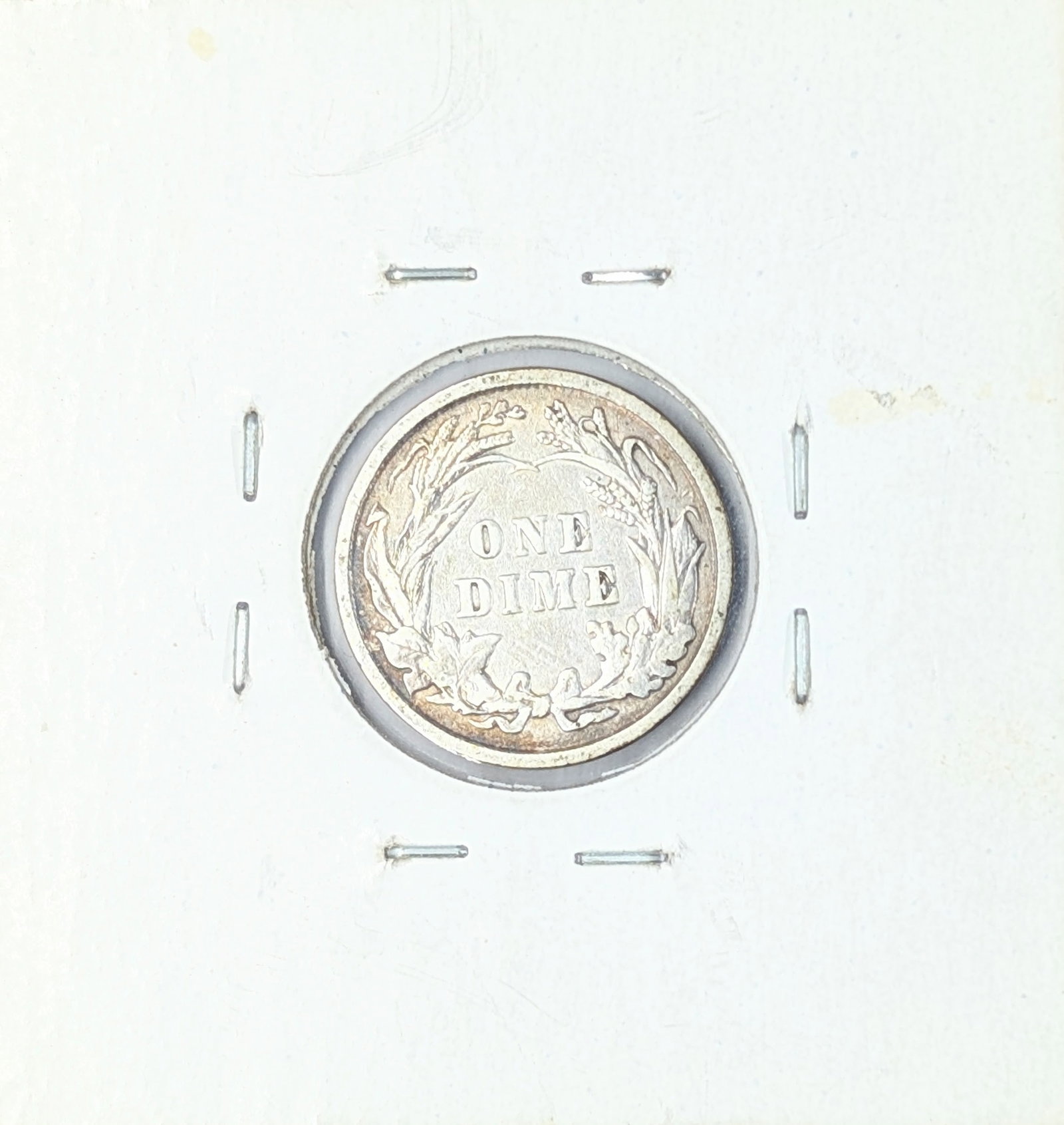 FEATURE 1901 Silver Barber Dime - 2