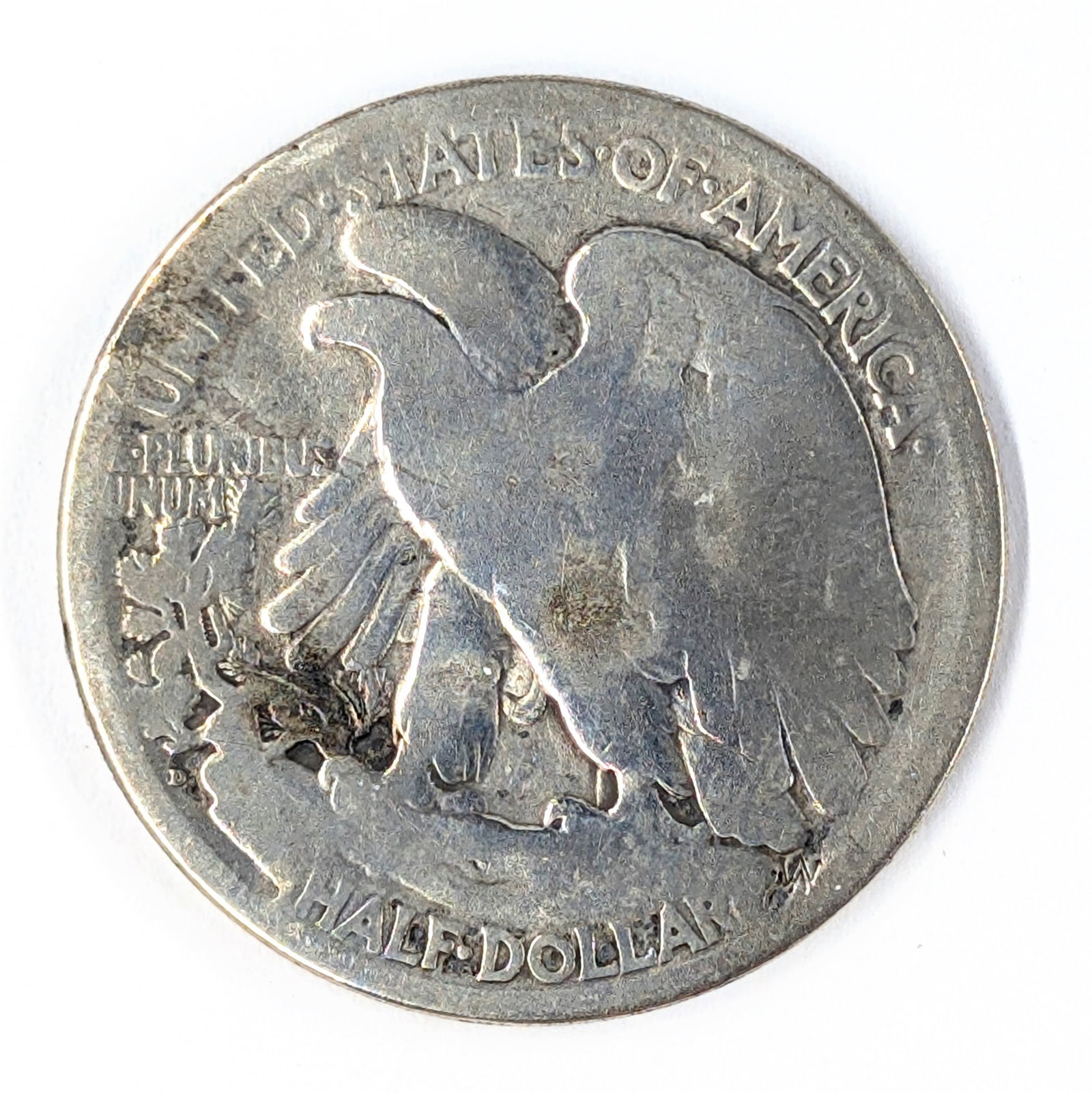 1919-D Silver Walking Liberty Half Dollar - KEY Date - 2