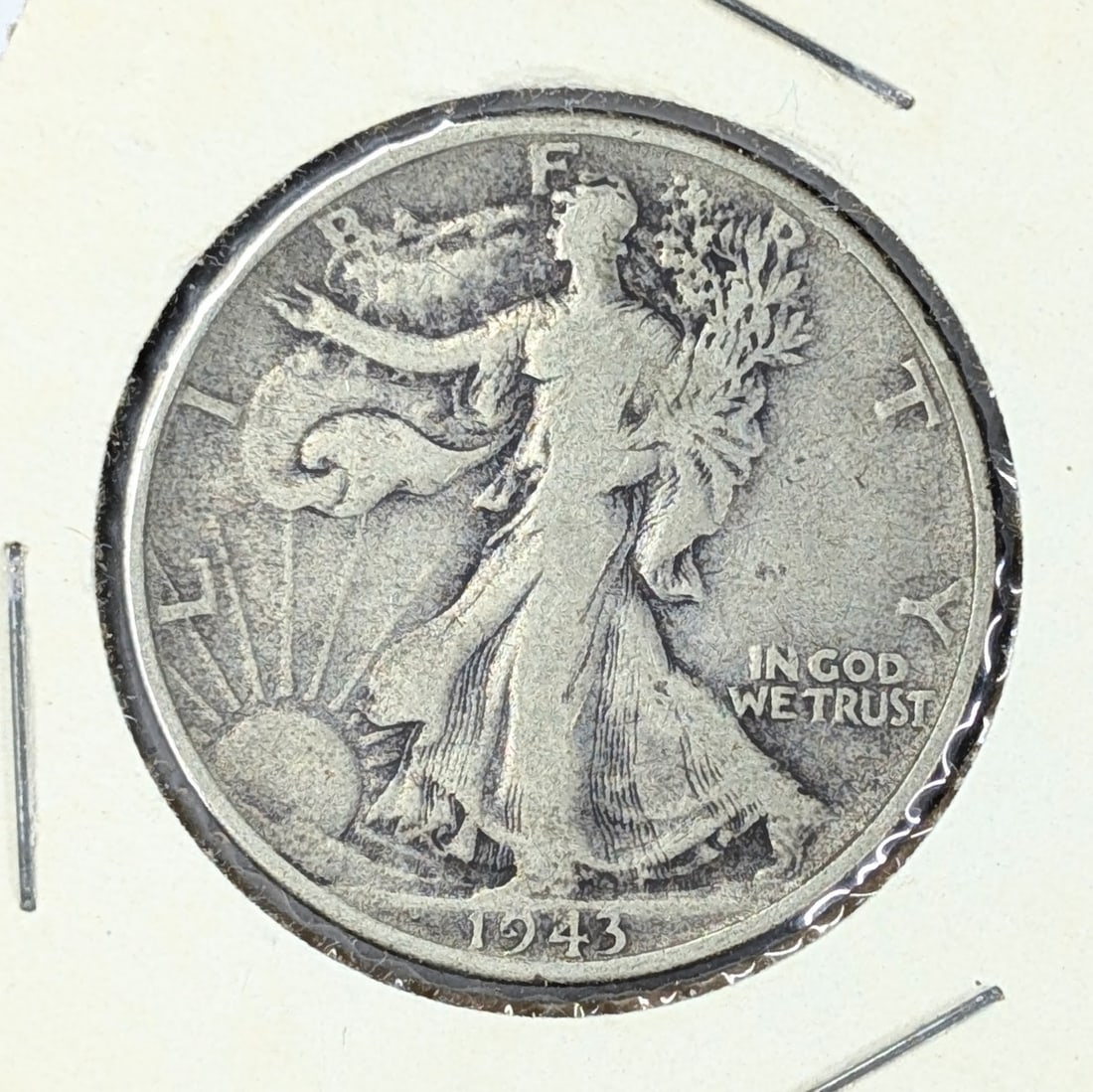 1943 Silver Walking Liberty Half Dollar (1 of 2)