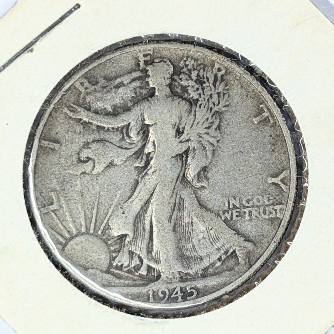 1945 Silver Walking Liberty Half Dollar (1 of 2)