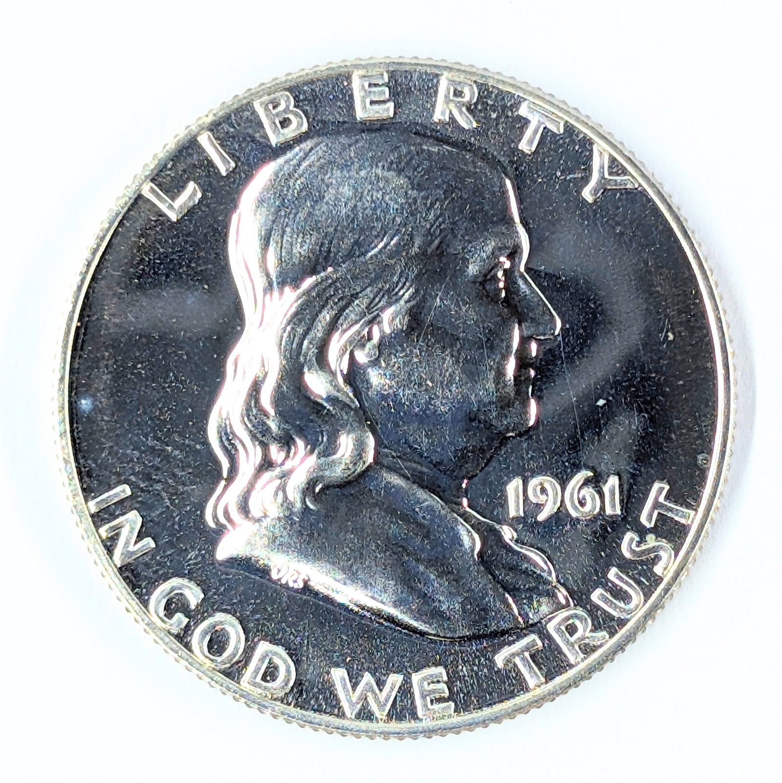 1961 Silver Franklin Half Dollar - Proof: Silver