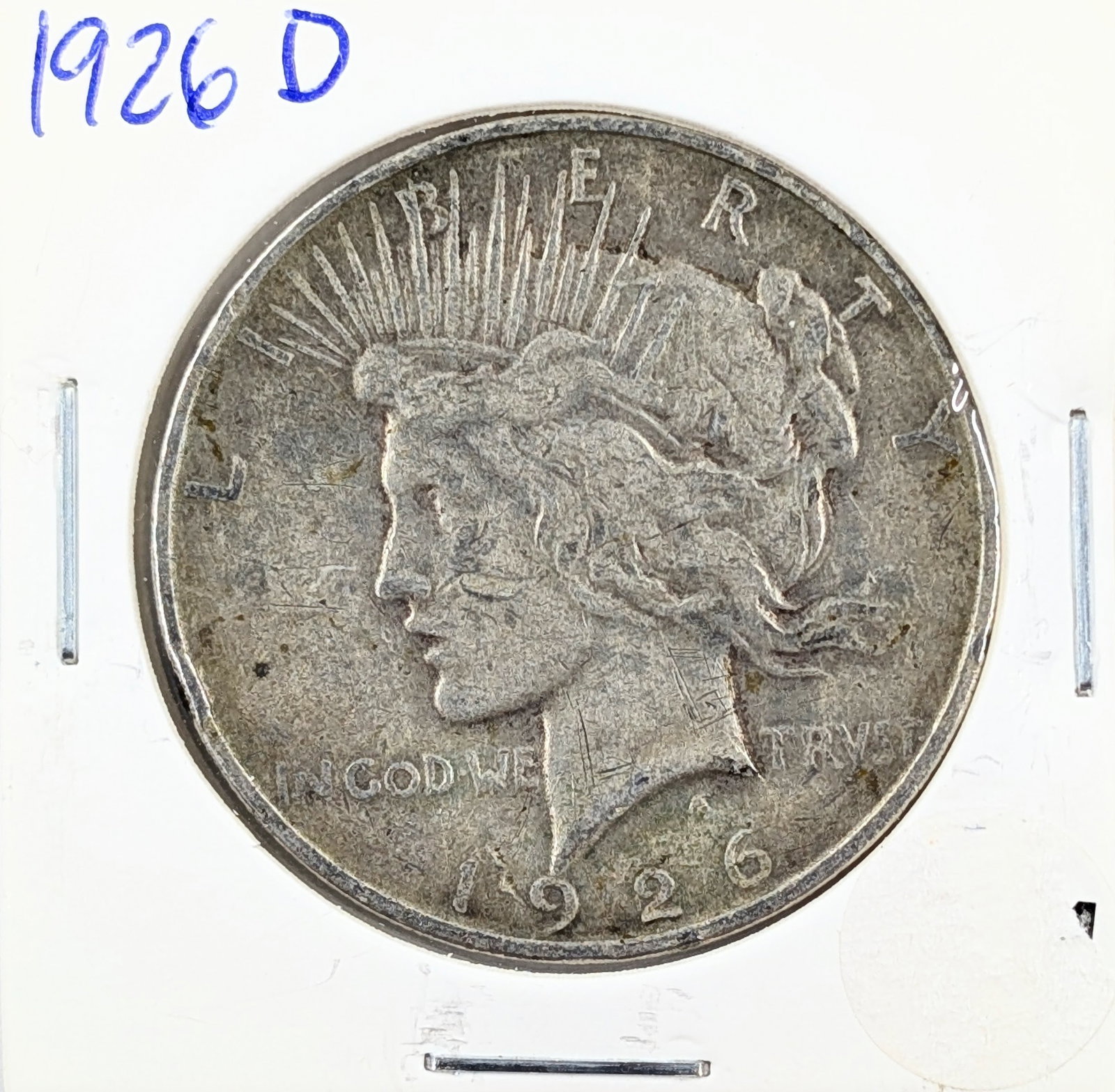 1926-D Silver Peace Dollar: Silver