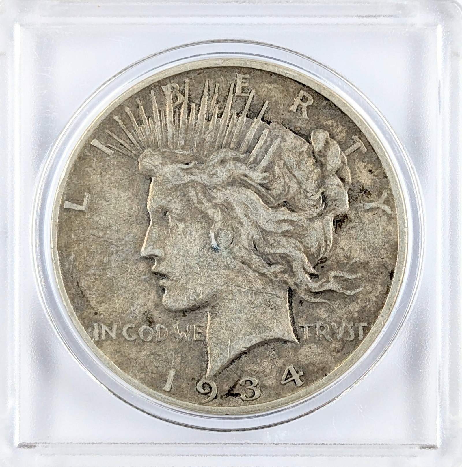 1934-D Silver Peace Dollar: Silver