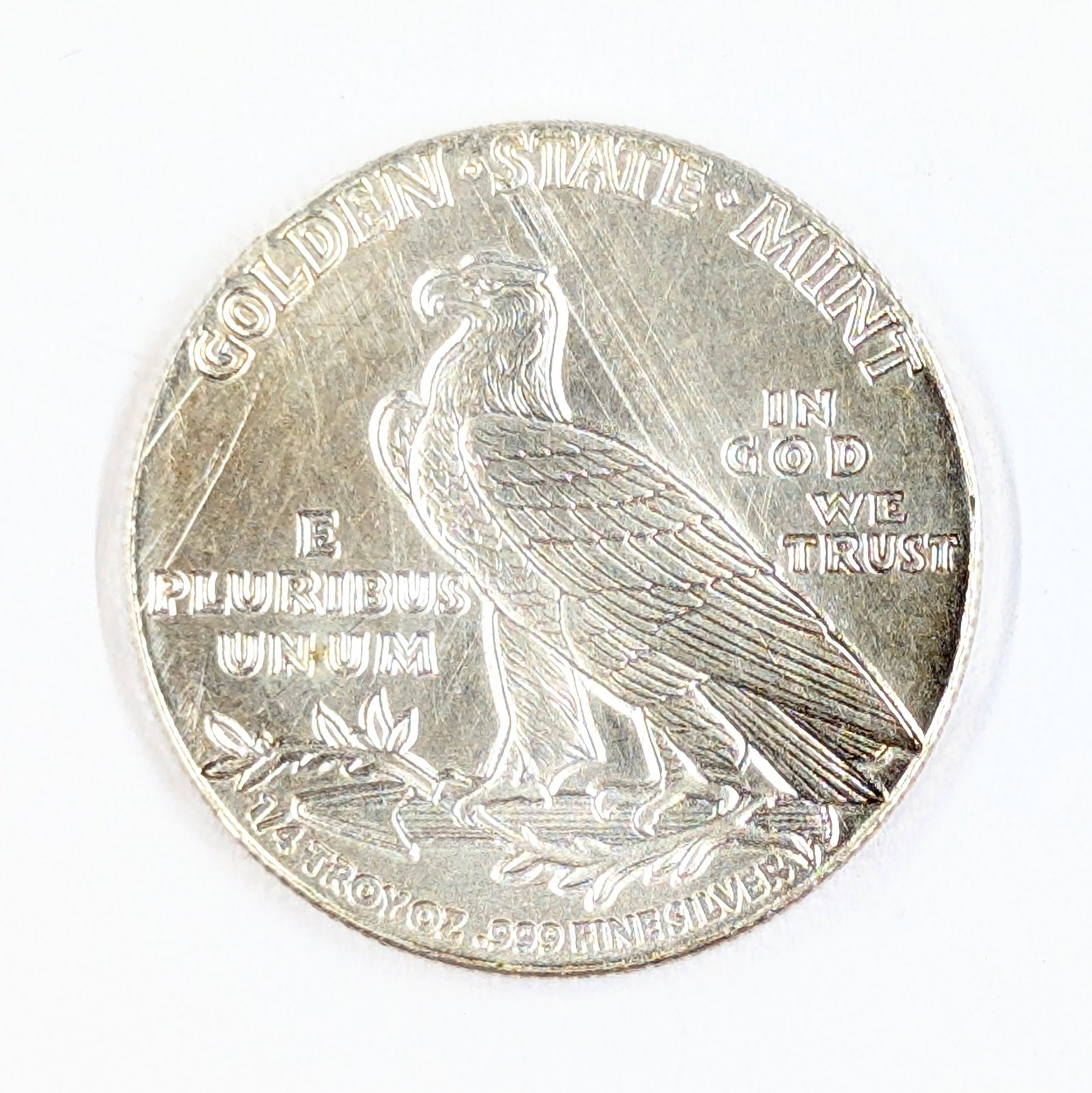 1/4 Troy Ounce Fine .999 Silver - Golden State Mint - 2