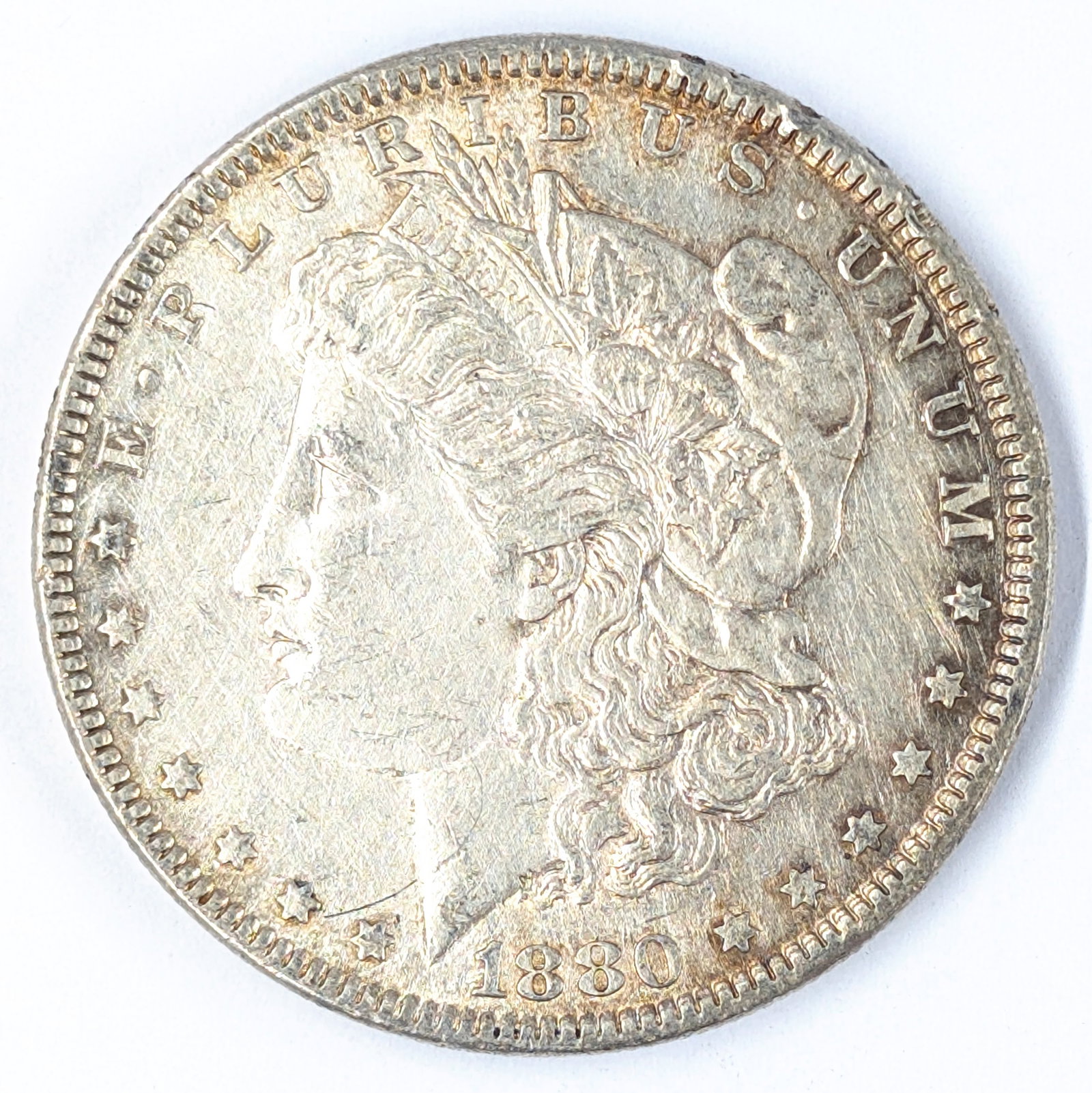 1880 Morgan Silver Dollar (1 of 2)