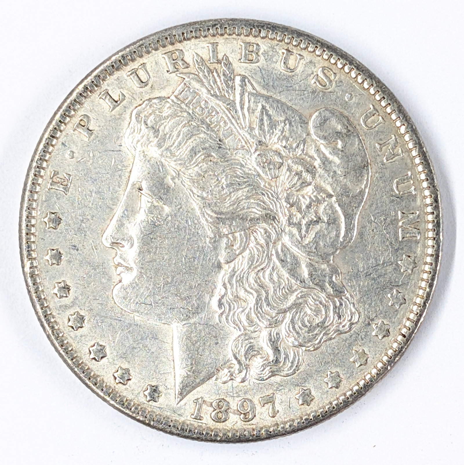 1897 Morgan Silver Dollar (1 of 2)