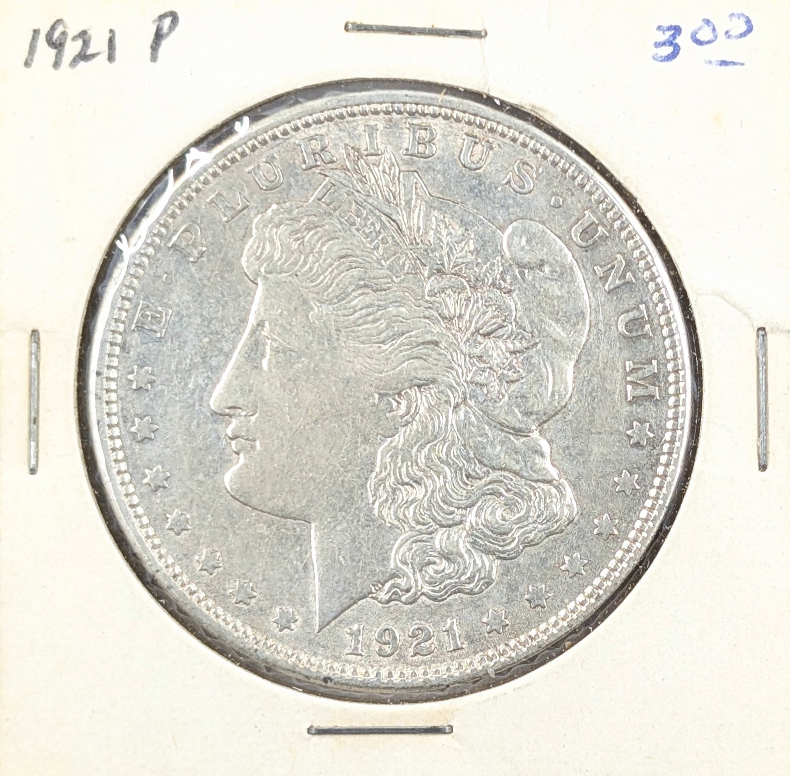 1921 Morgan Silver Dollar (1 of 2)