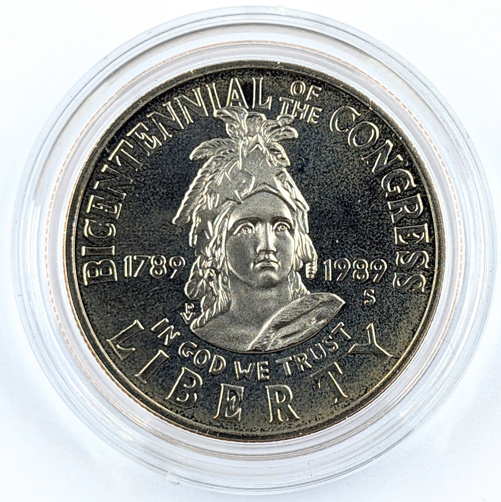 1989-S Congress Bicentennial Half Dollar - Uncirculated: Coin