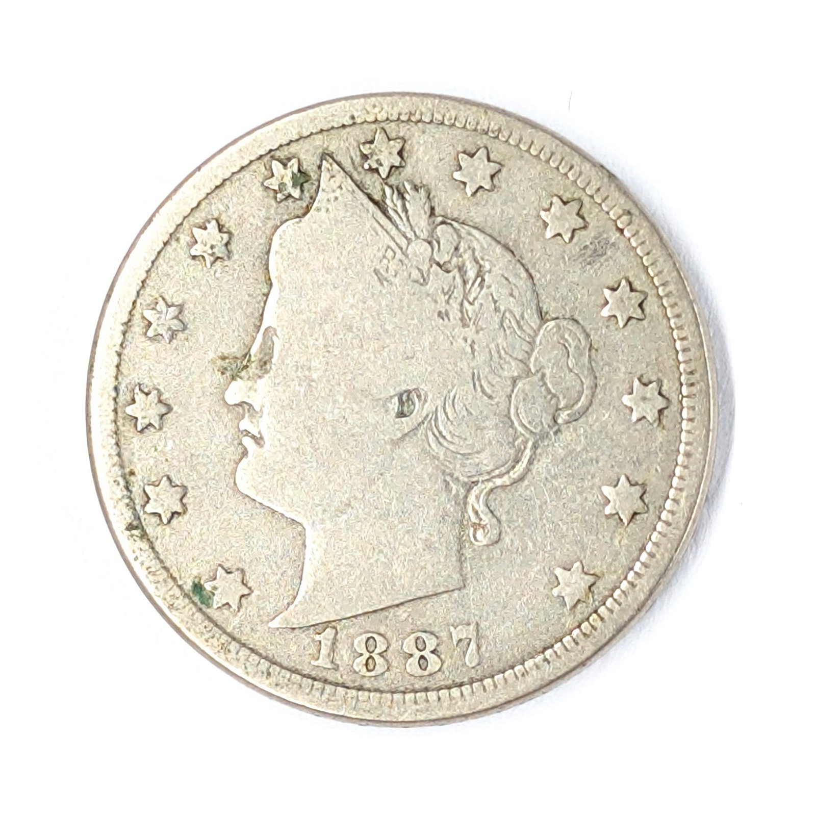 1887 Liberty V Nickel: Coin
