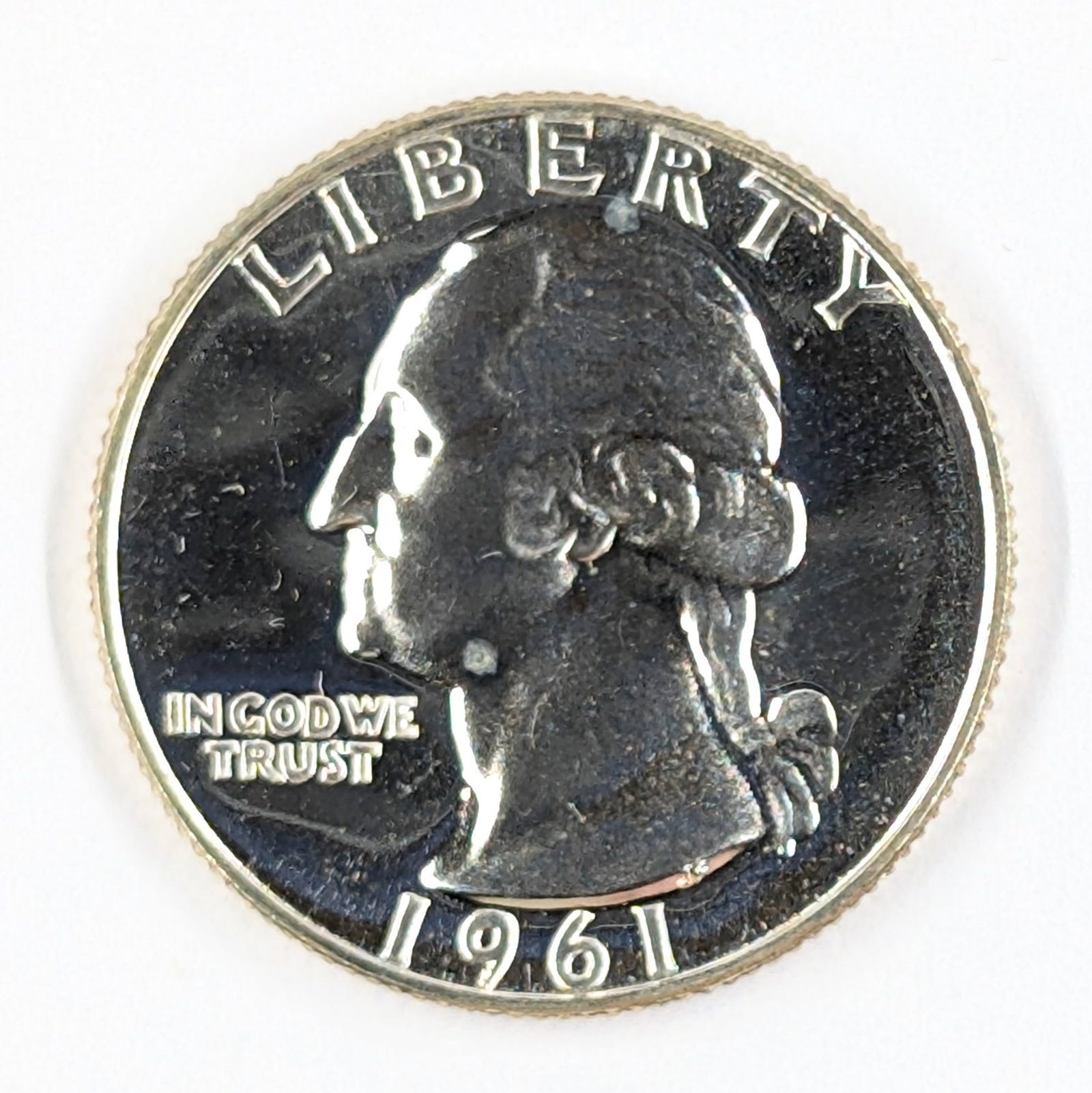 1961 Silver Washington Quarter - Proof: Silver
