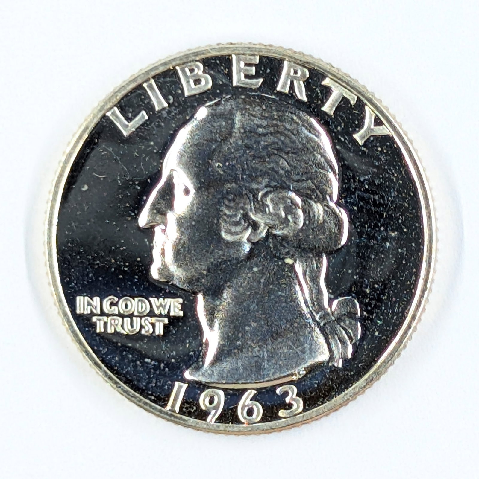 1963 Silver Washington Quarter - Proof (1 of 2)