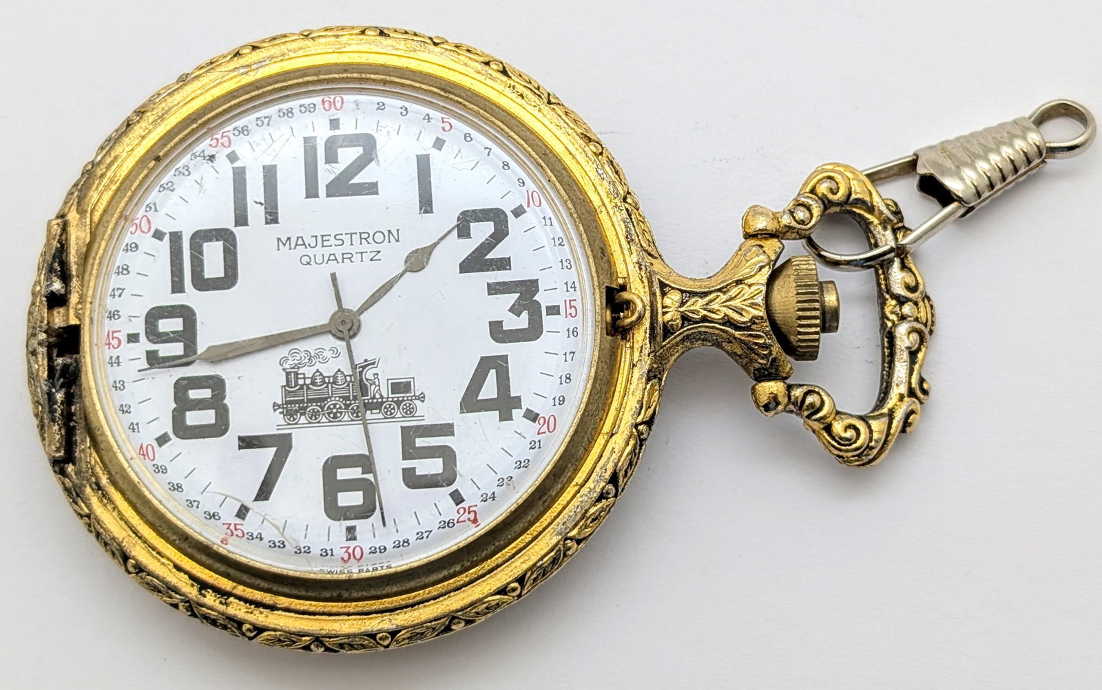 Lot of 5 Vintage Pocket Watches - Geneva, Majestron, etc. - 7