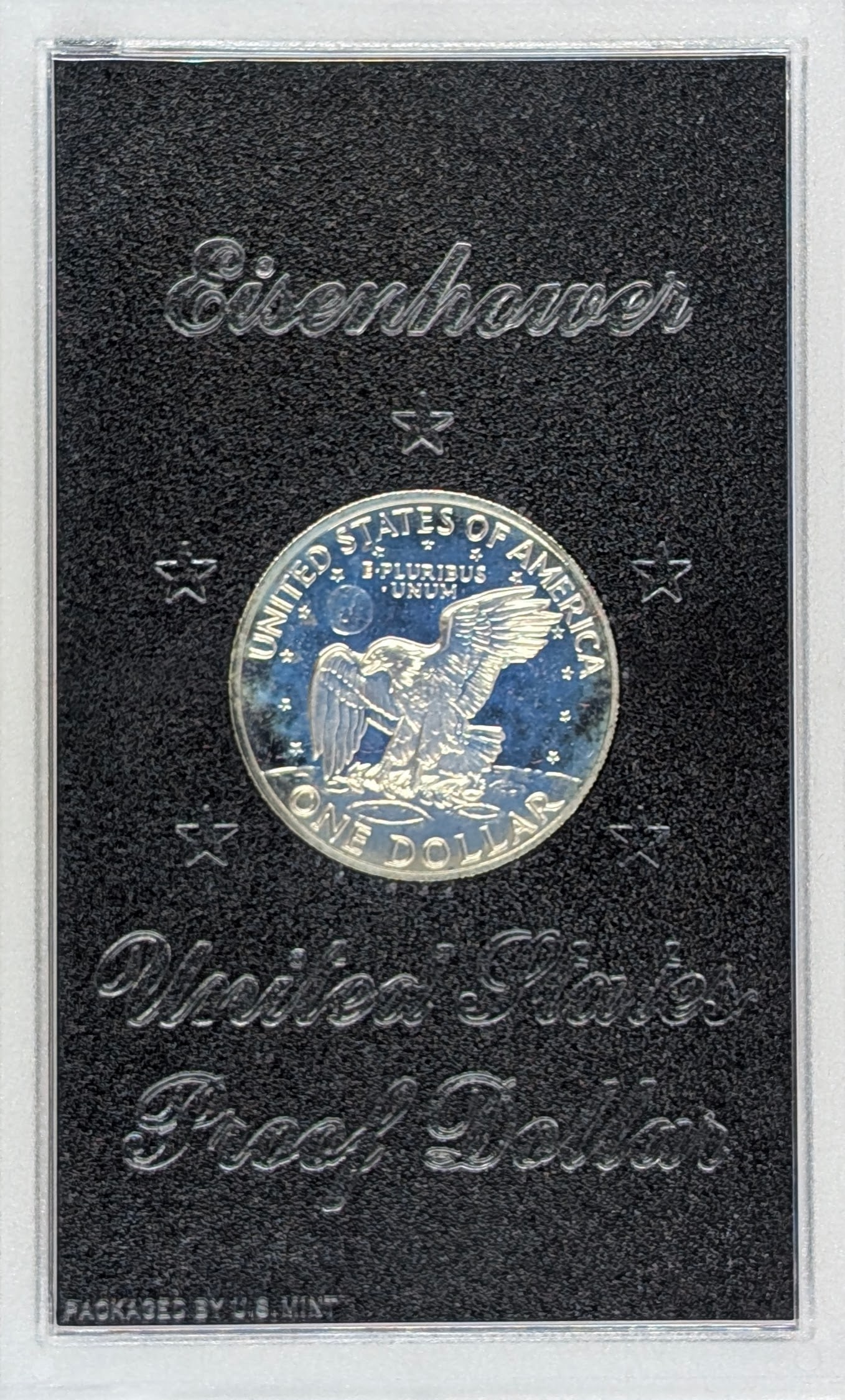 1971-S Eisenhower " Ike" Proof Silver Dollar - Toned - 3