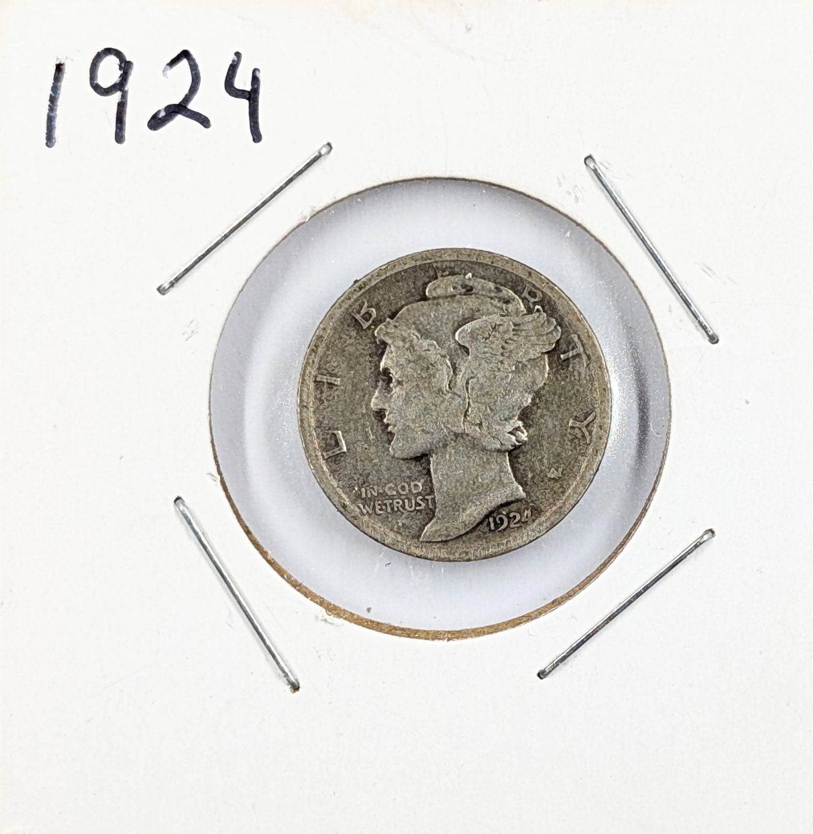 1924 Silver Mercury Dime (1 of 2)