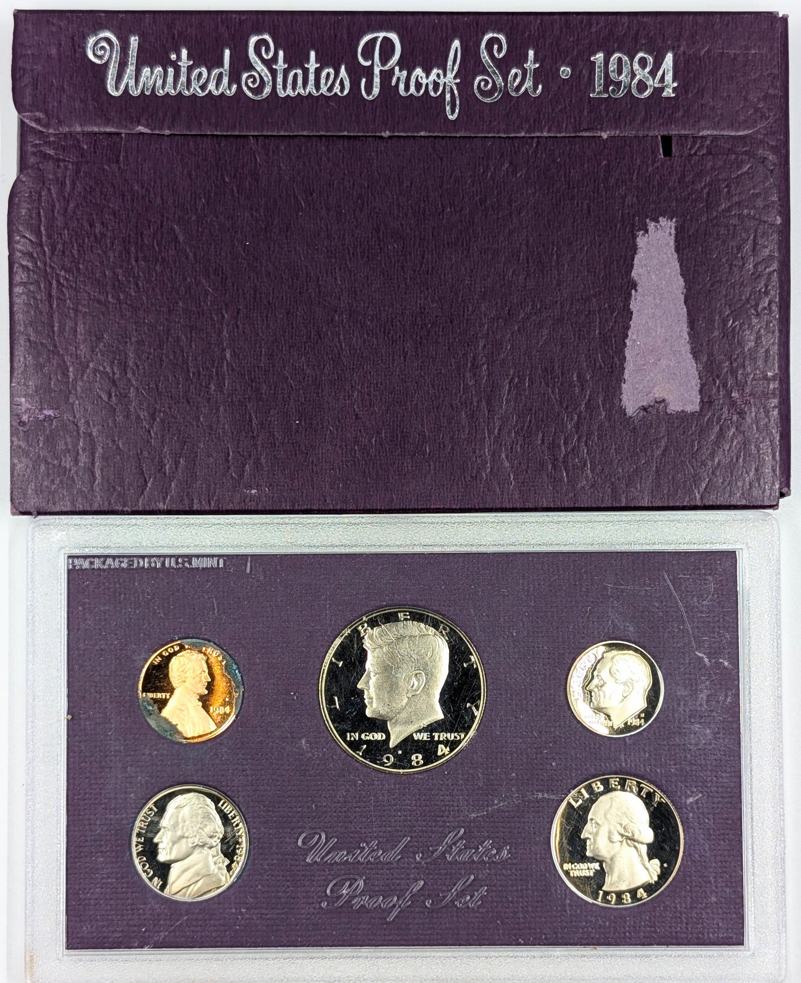 1984 US Mint Proof Set (1 of 2)
