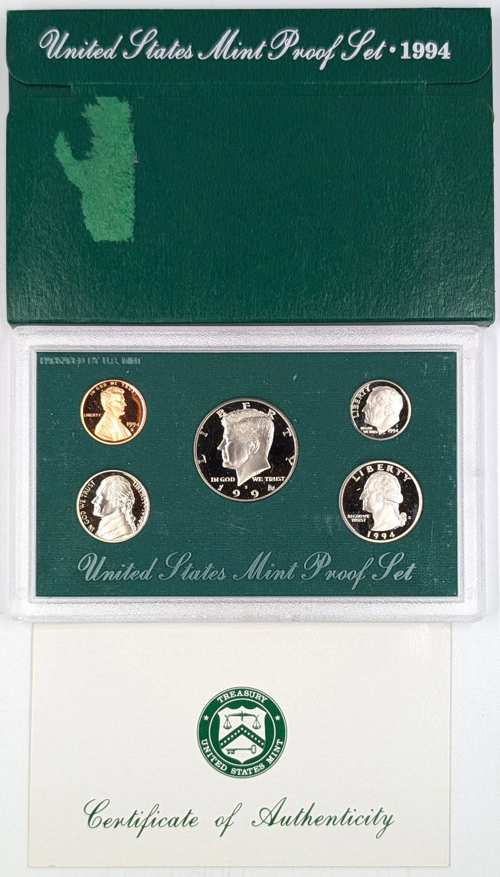1994 US Mint Proof Set w/ COA (1 of 2)
